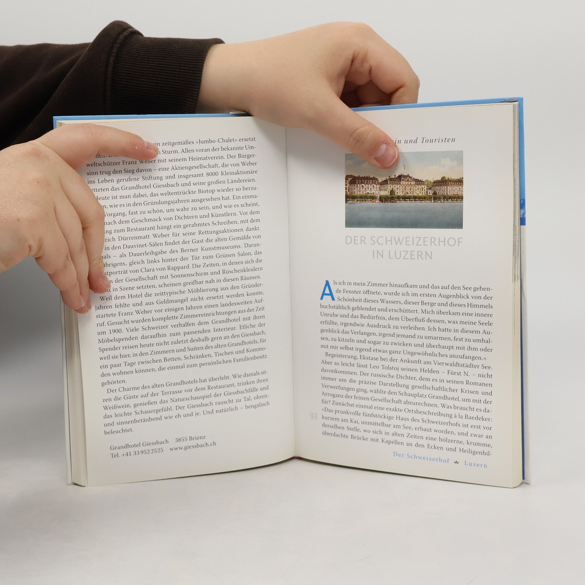 Silke Behl Literarische Grandhotels der Schweiz
