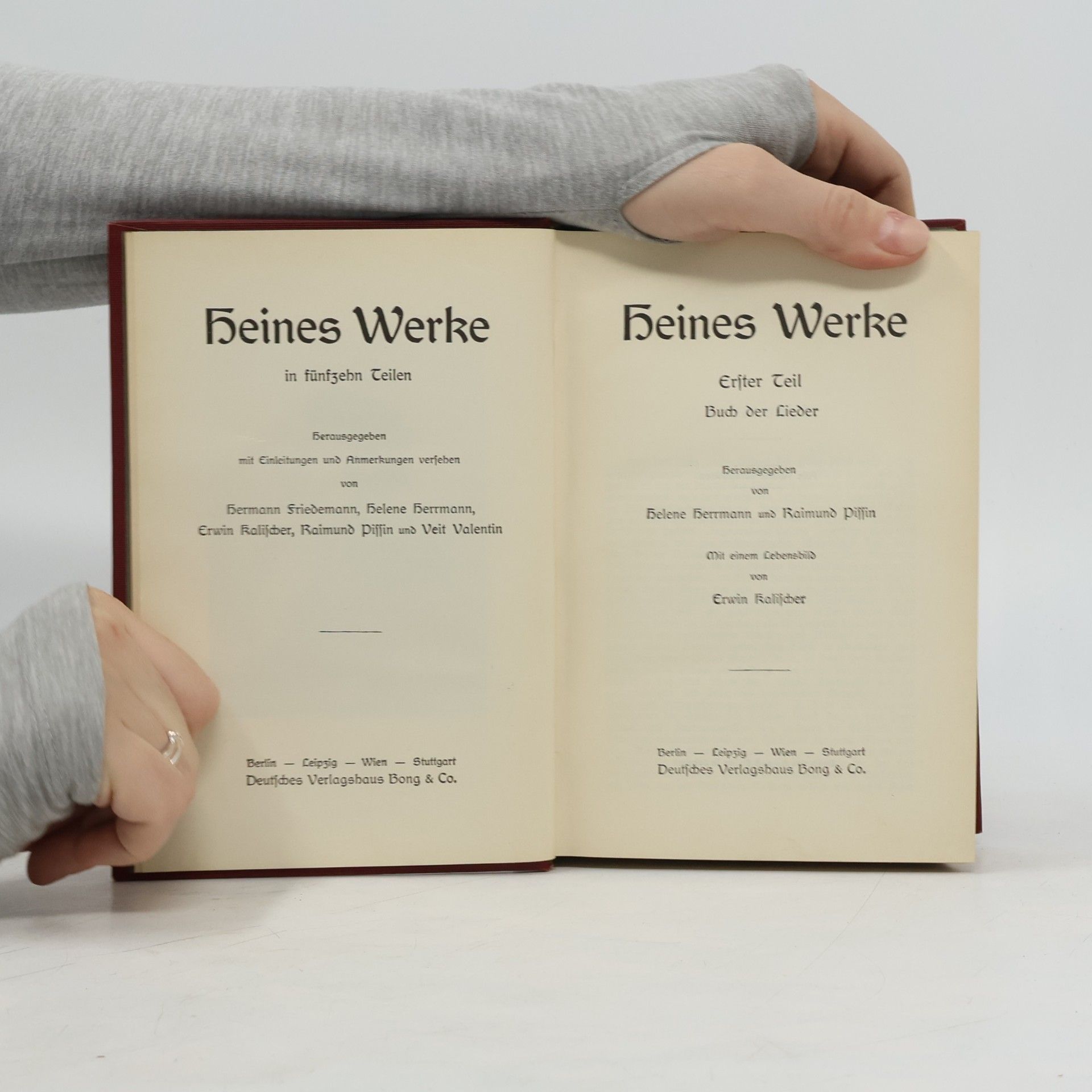 Autorenkollektiv Heines werke 1-4