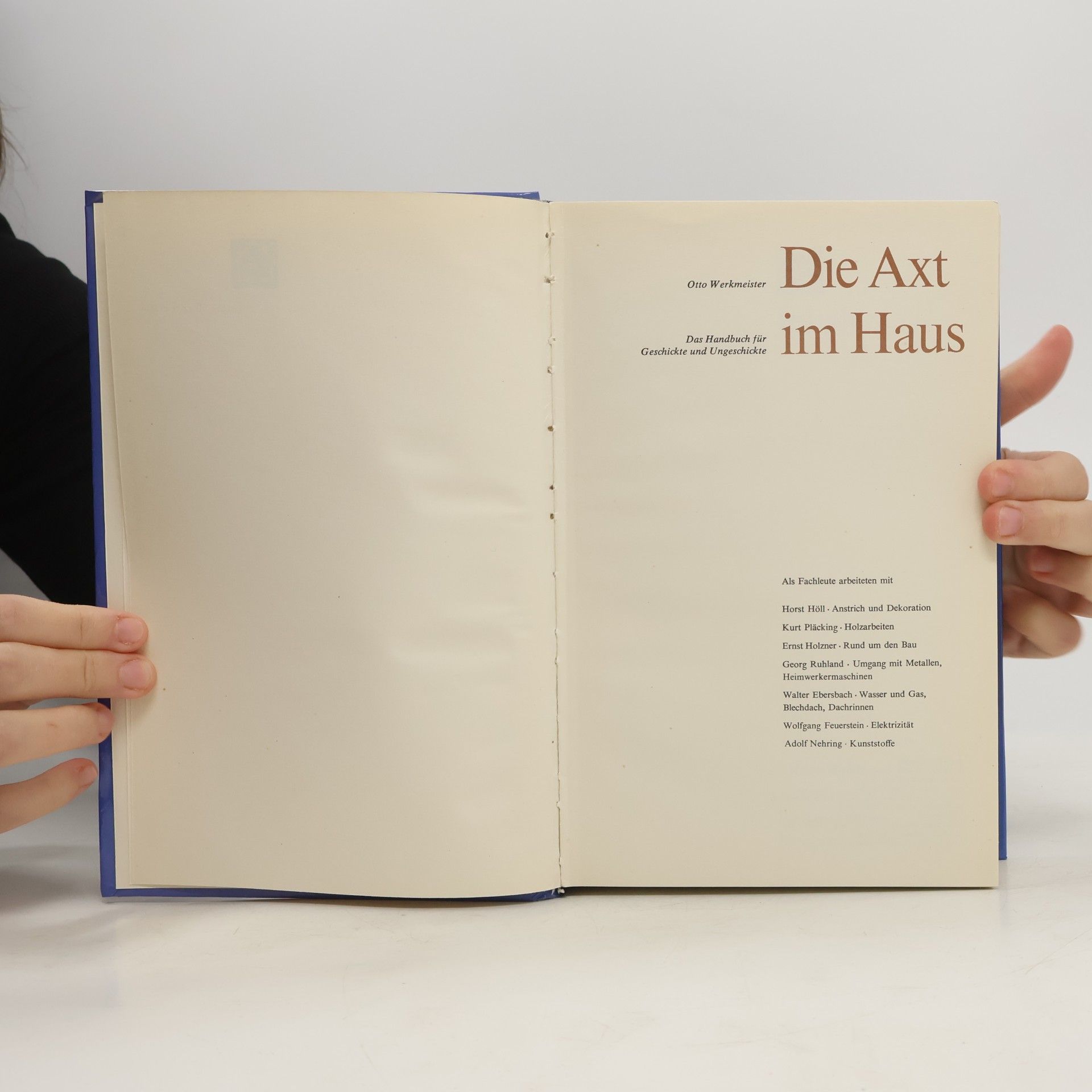 Otto Werkmeister Die Axt im Haus
