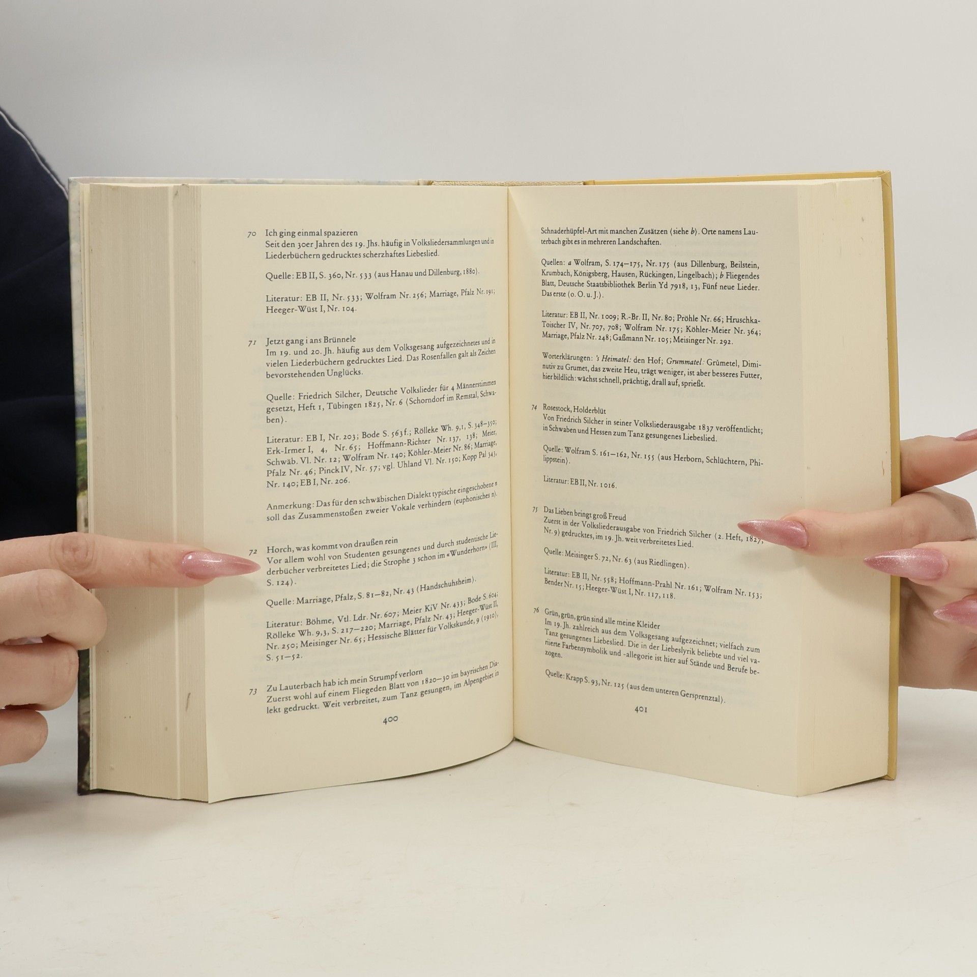 Hermann Strobach Das grosse Handbuch der Volkslieder