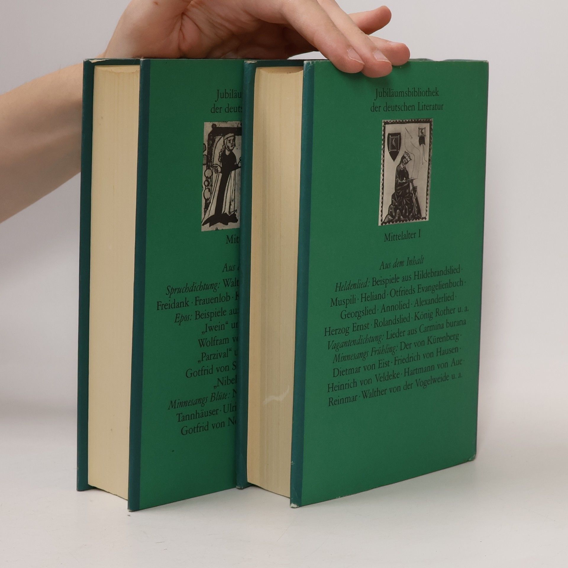 Various authors Deutsche Dichtung des Mittelalters. Band I+II