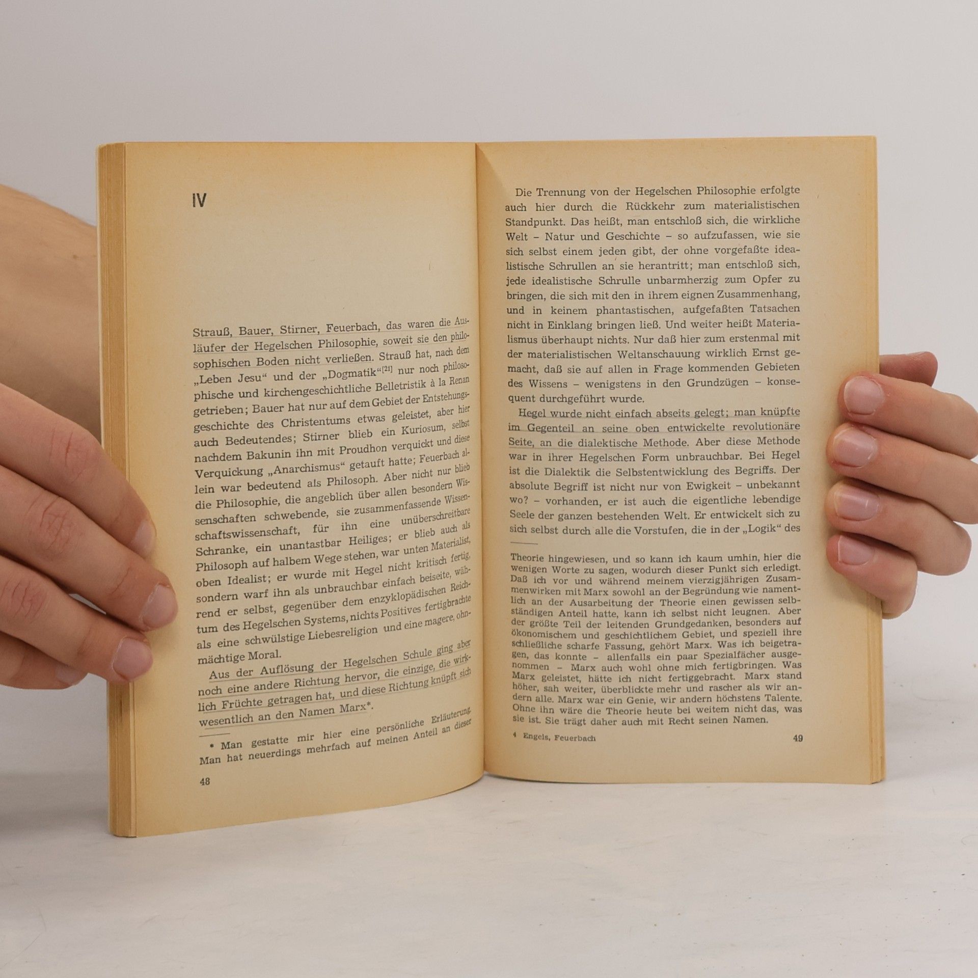 Friedrich Engels Ludwig Feuerbach und der Ausgang der klassischen deutschen Philosophie