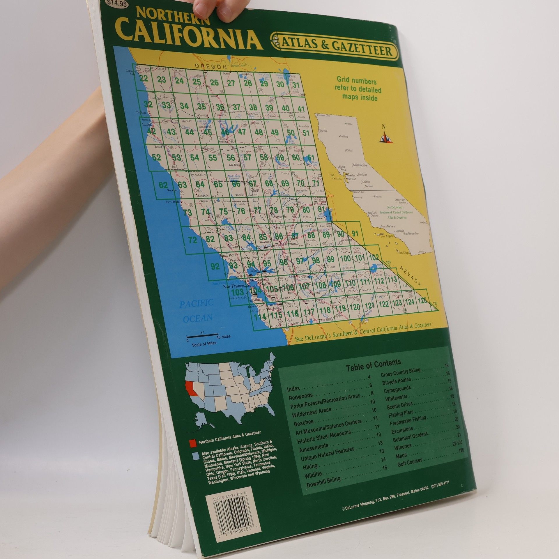 DeLorme Mapping Company State Atlas & Gazetteer: Northern California Atlas & Gazetteer