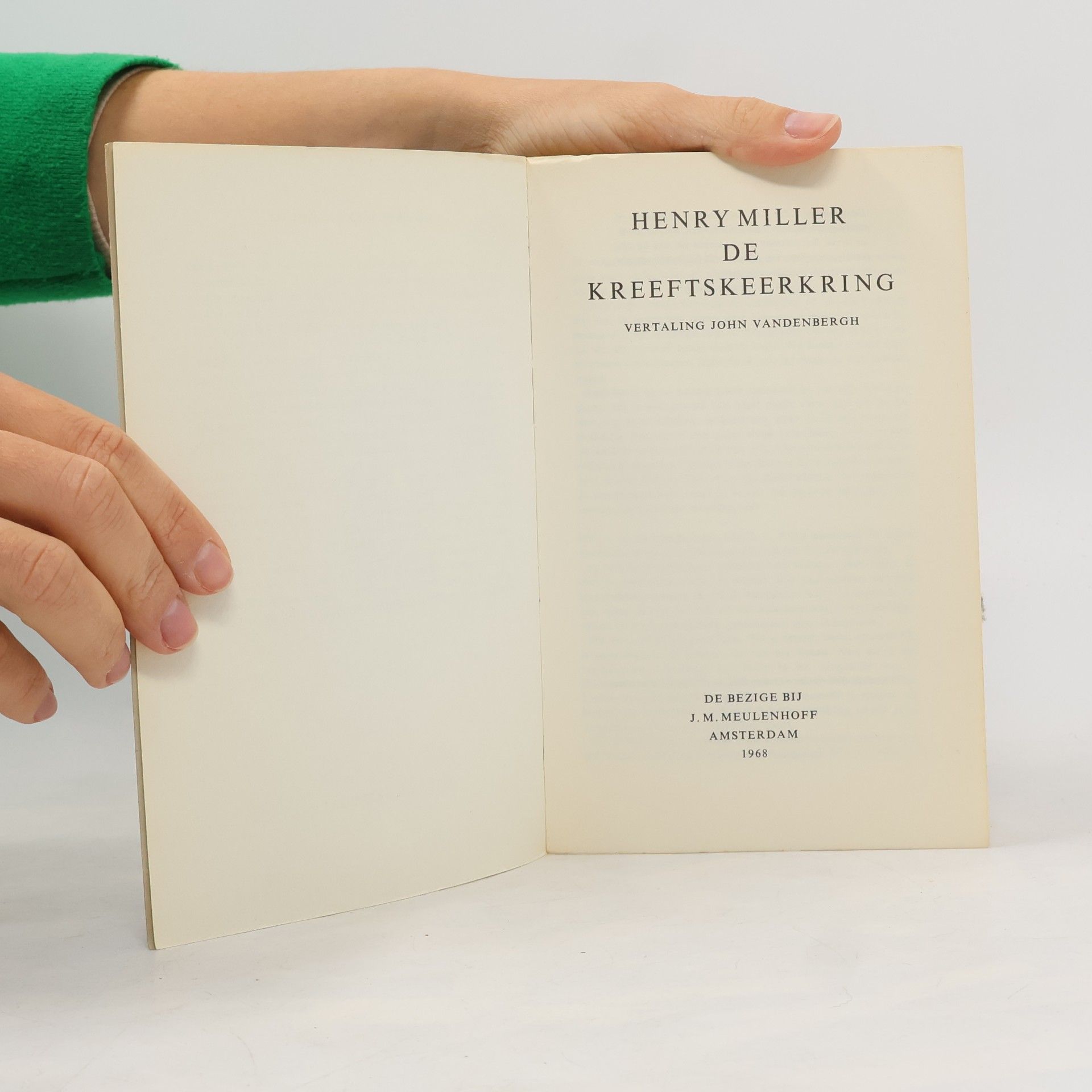 Henry Miller De kreeftskeerkring