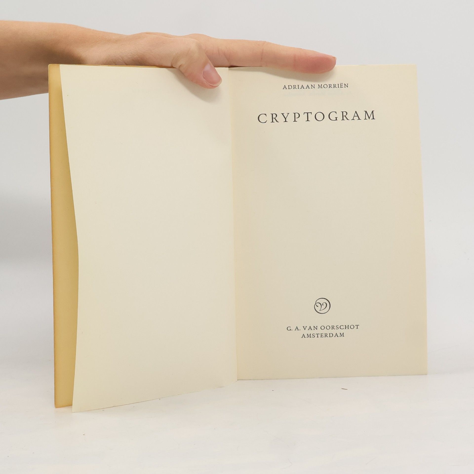 Adriaan Morrien  Cryptogram