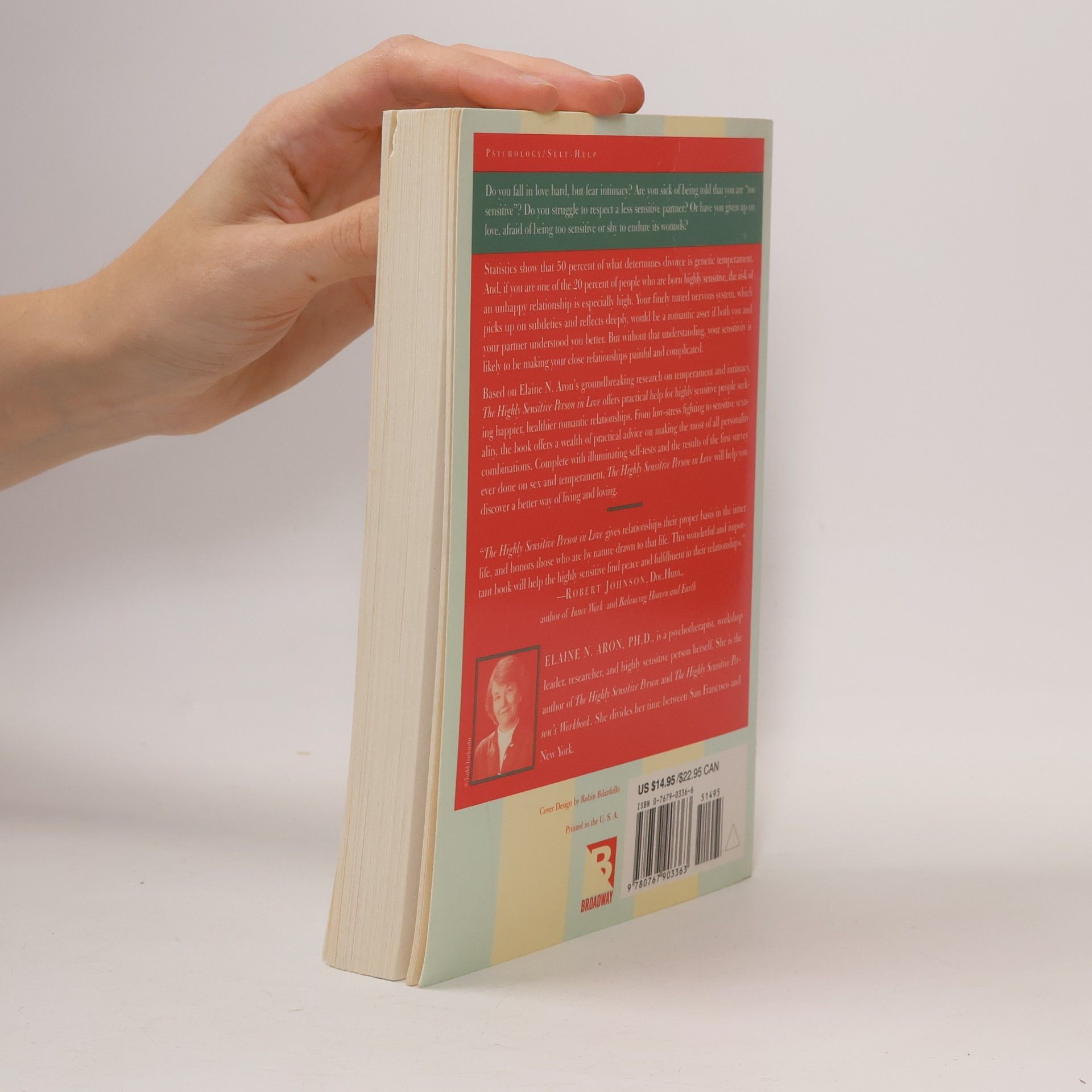 Elaine Aron The highly sensitive person in love : understanding and managing relationships when the world owerhelms you