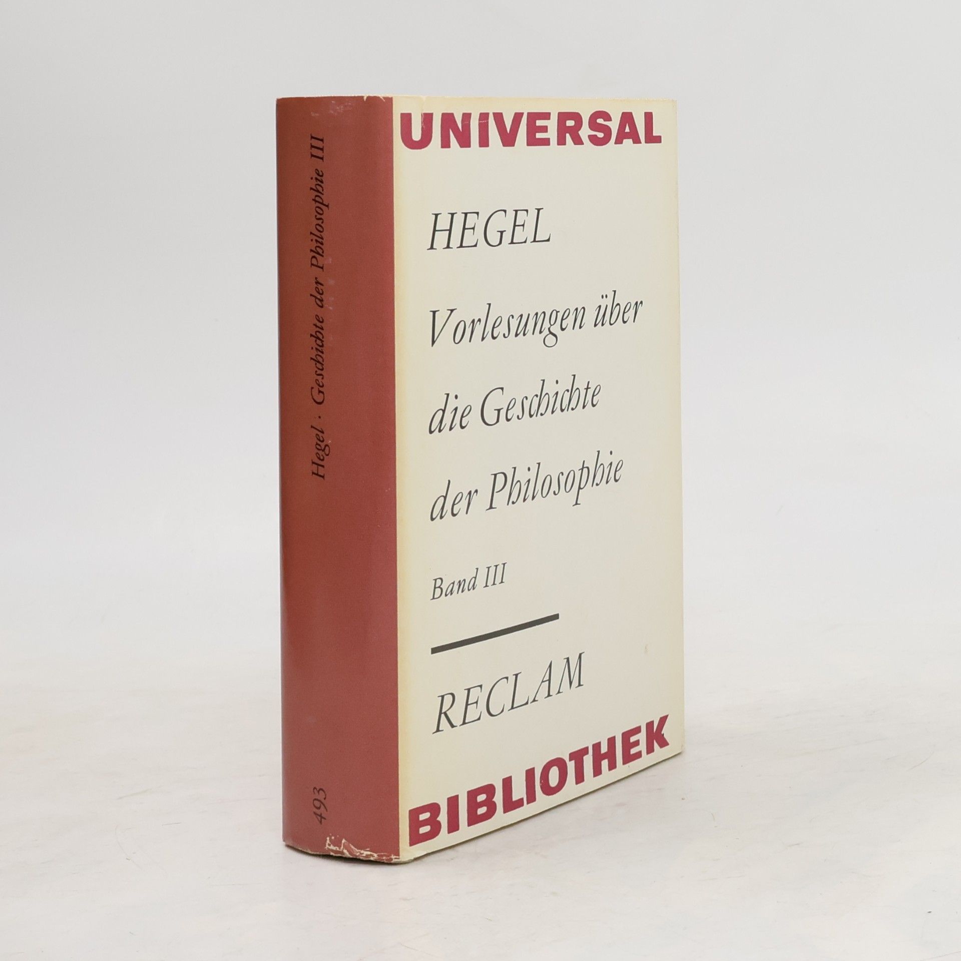 Vorlesungen über die Geschichte der Philosophie. Band III