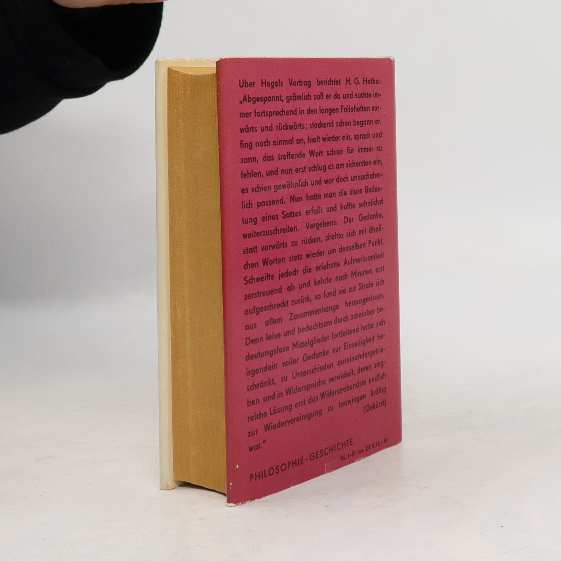 Hegel Vorlesungen über die Geschichte der Philosophie. Band III