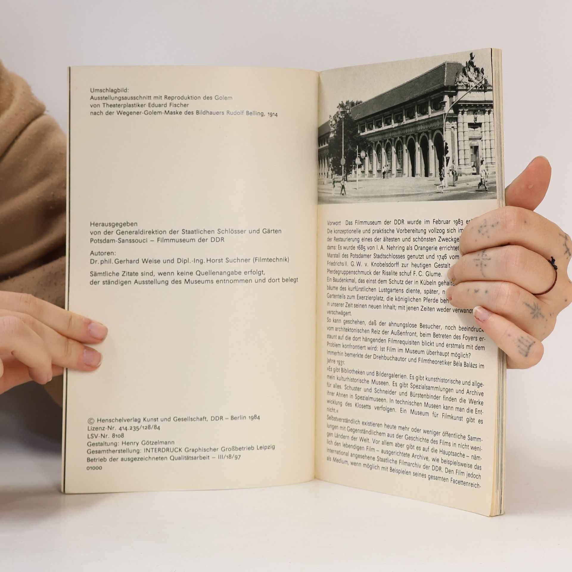 Gerhard Weiße Filmgeschichte im Museum