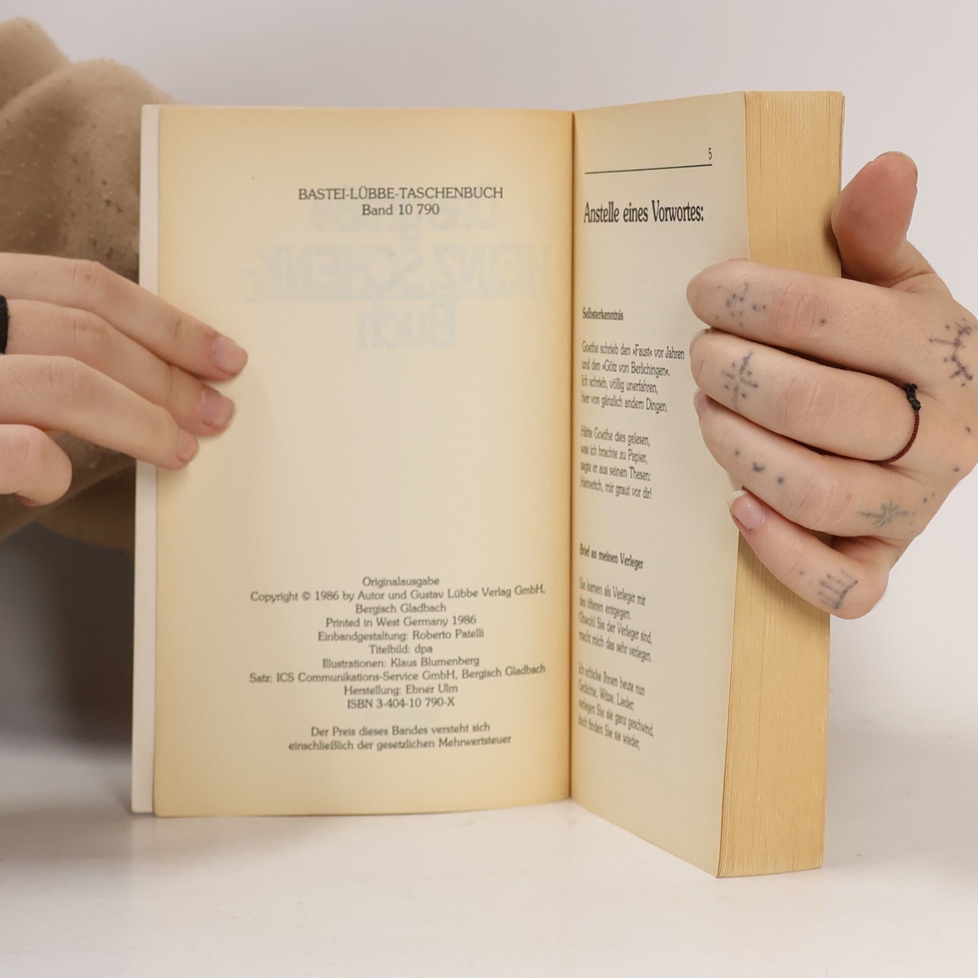 Heinz Schenk Das grosse Heinz-Schenk-Buch (Allgemeine Reihe. Bastei Lübbe Taschenbücher)