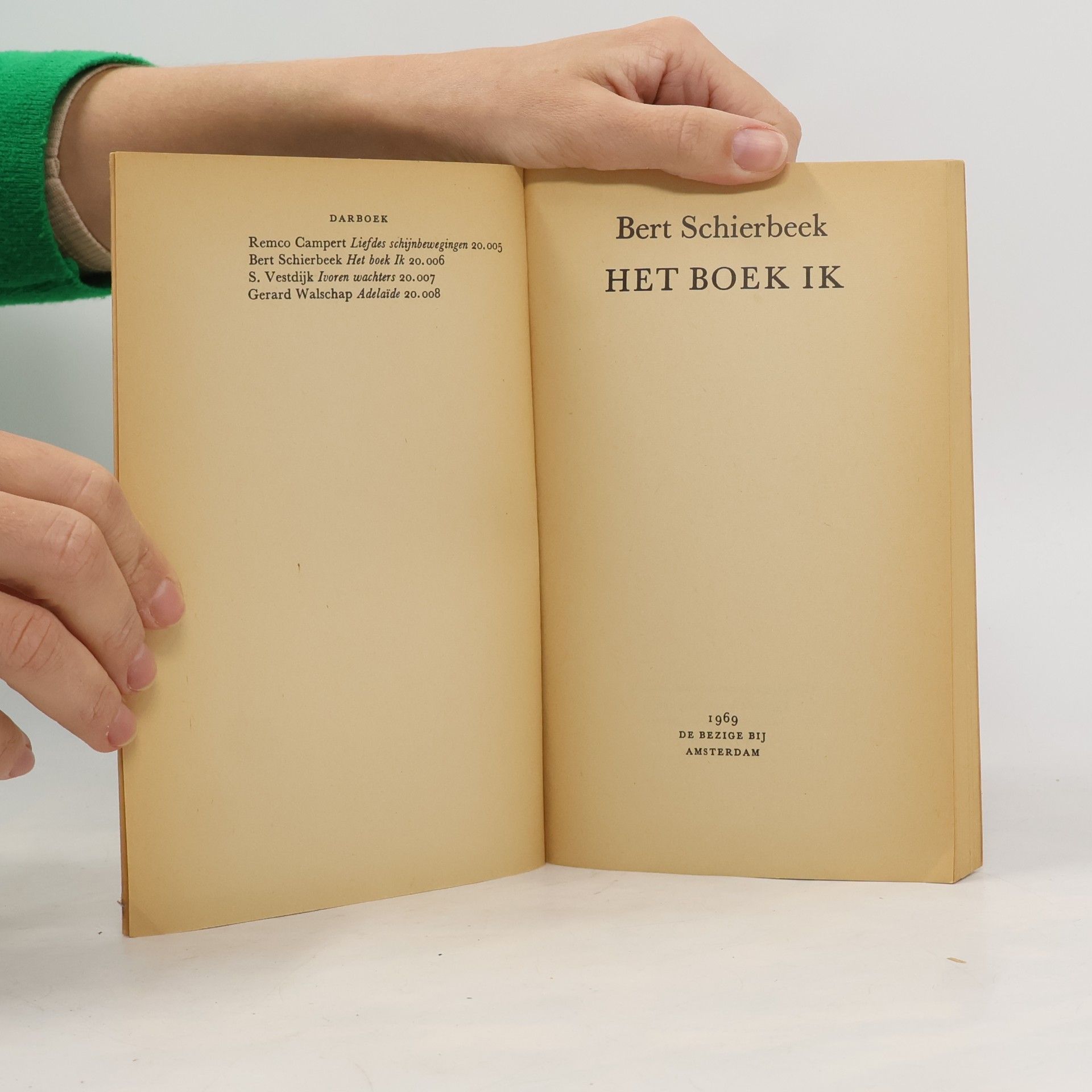 Bert Schierbeek Het boek Ik