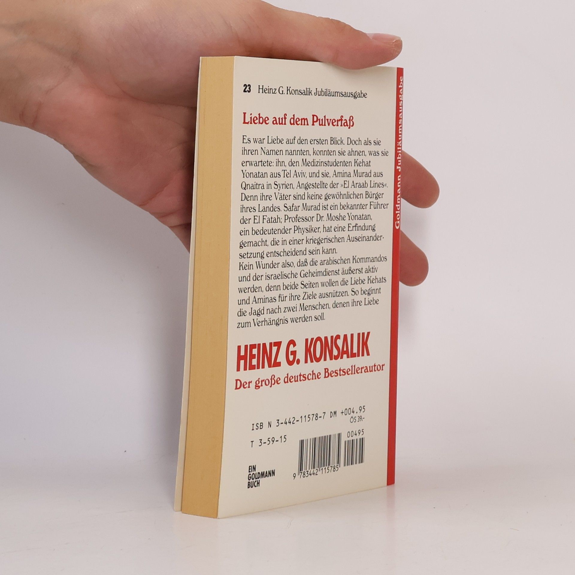 Heinz Günther Konsalik Liebe auf dem Pulverfass