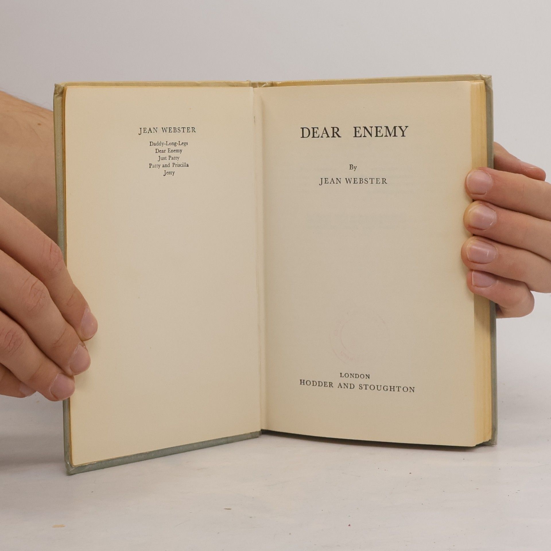 Jean Webster Dear Enemy