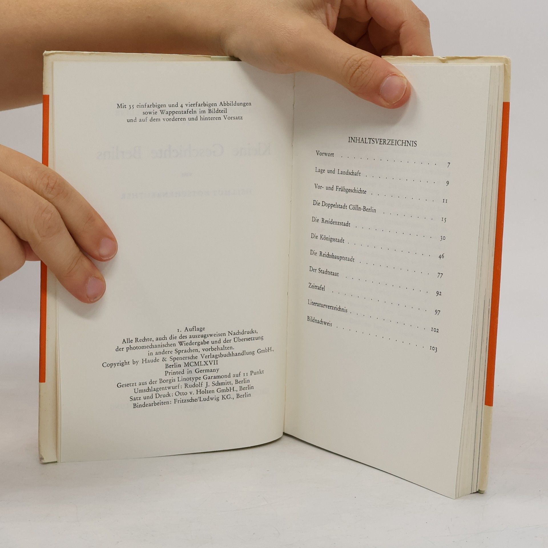 H. Kotschenreuther Kleine Geschichte Berlins. Berlinische Reminiszenzen 17