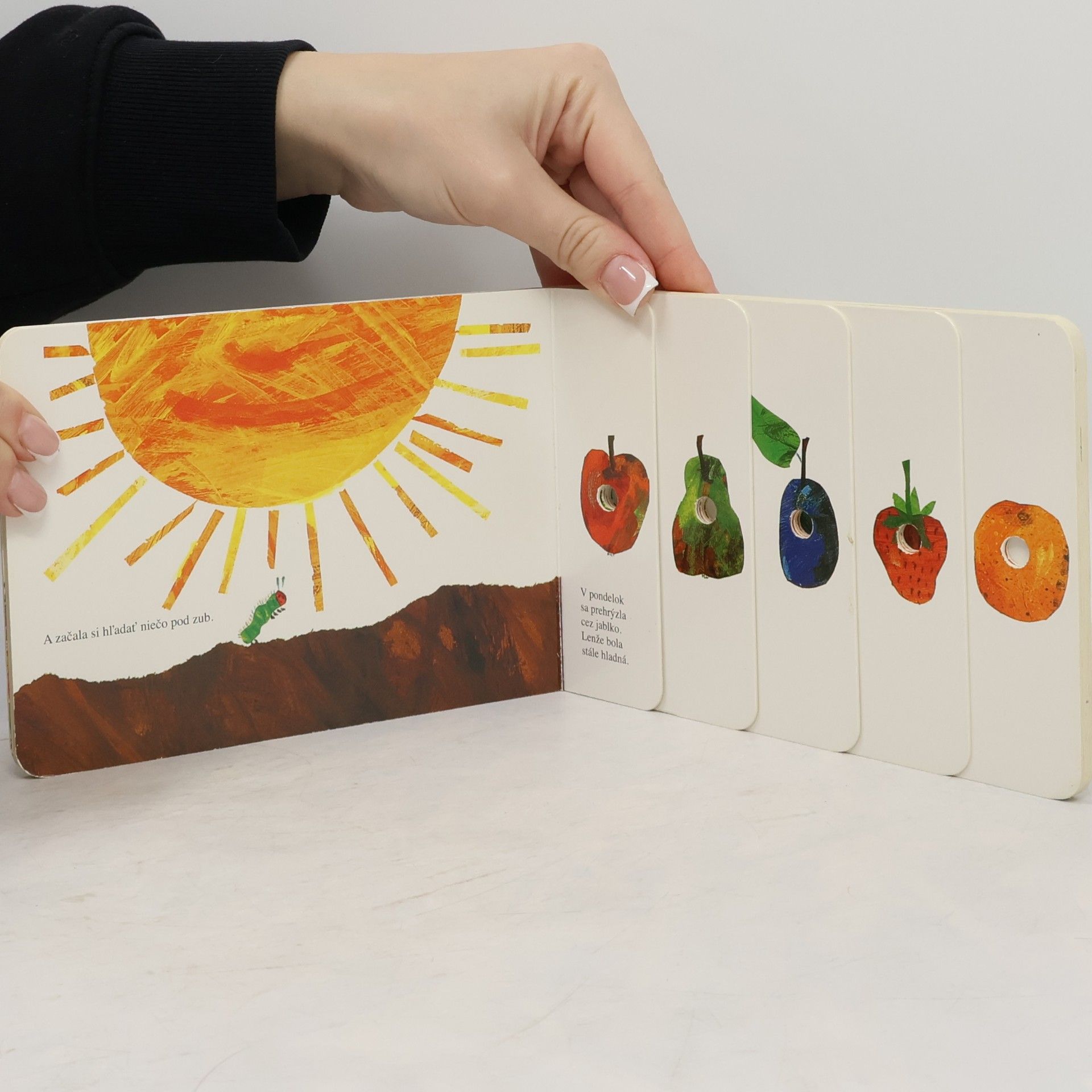 Eric Carle Nenásytná húsenička