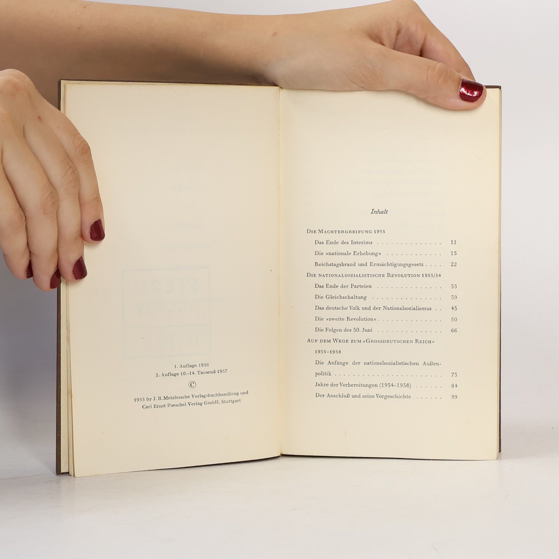 Autorenkollektiv Deutsche Geschichte der jüngsten Vergangenheit 1933–1945