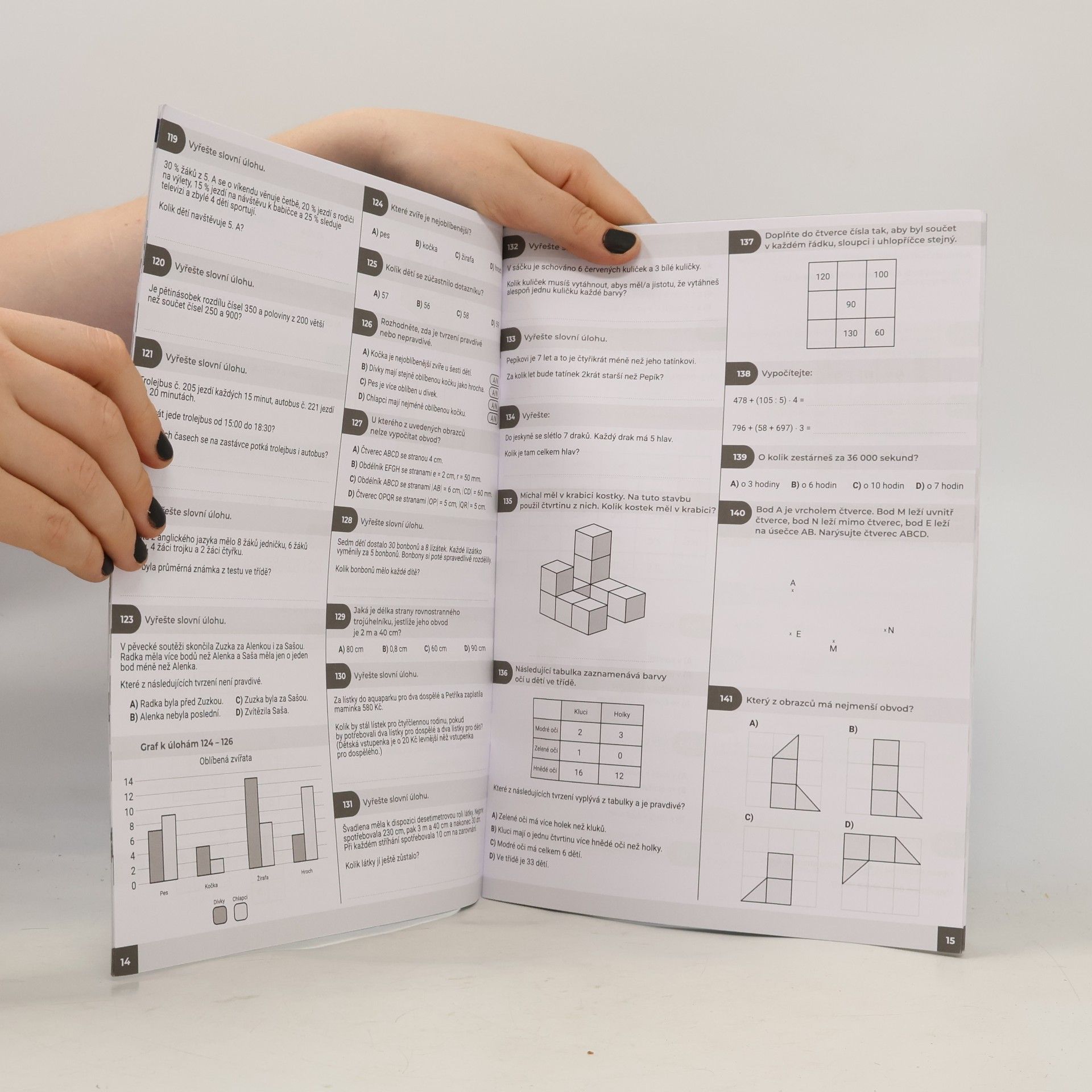 Klára Střížová Matematika : 333 úloh k přijímacím zkouškám na víceletá gymnázia : pracovní sešit pro žáky 5. ročníku základní školy