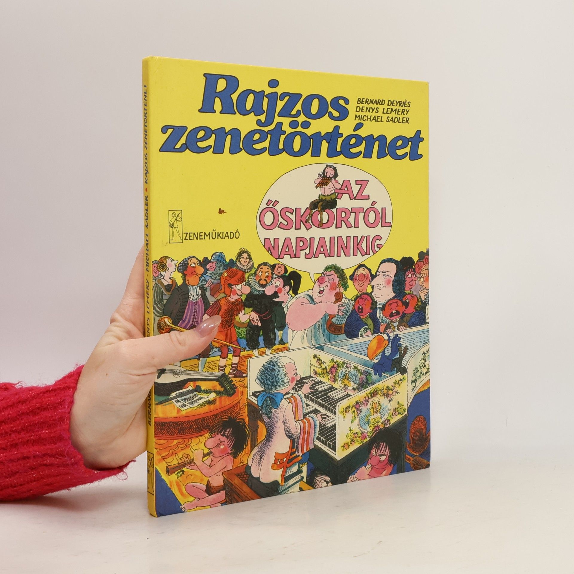 Bernard Deyriès Rajzos zenetörténet