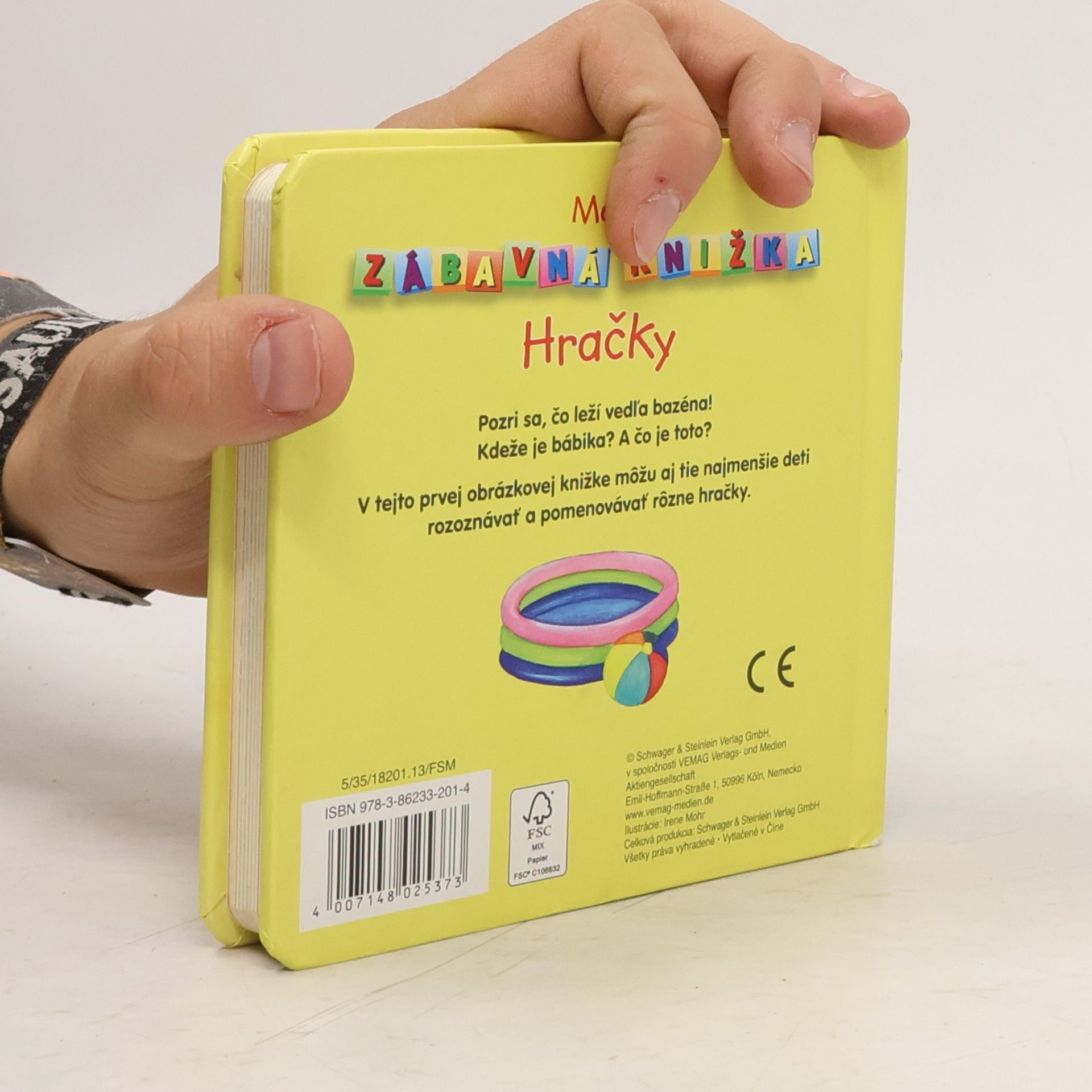 Irene Mohr Moja zábavná knižka: hračky