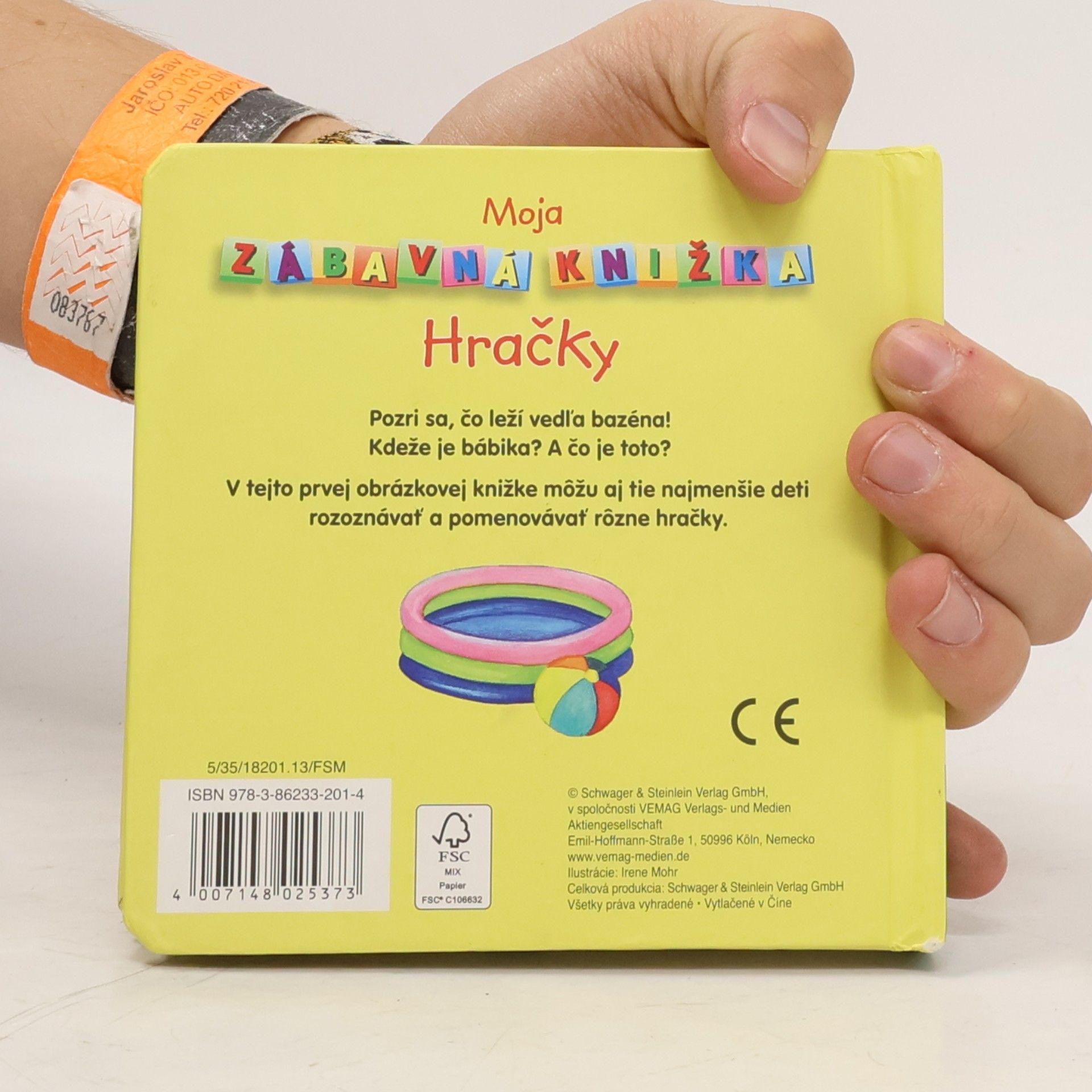 Irene Mohr Moja zábavná knižka: hračky