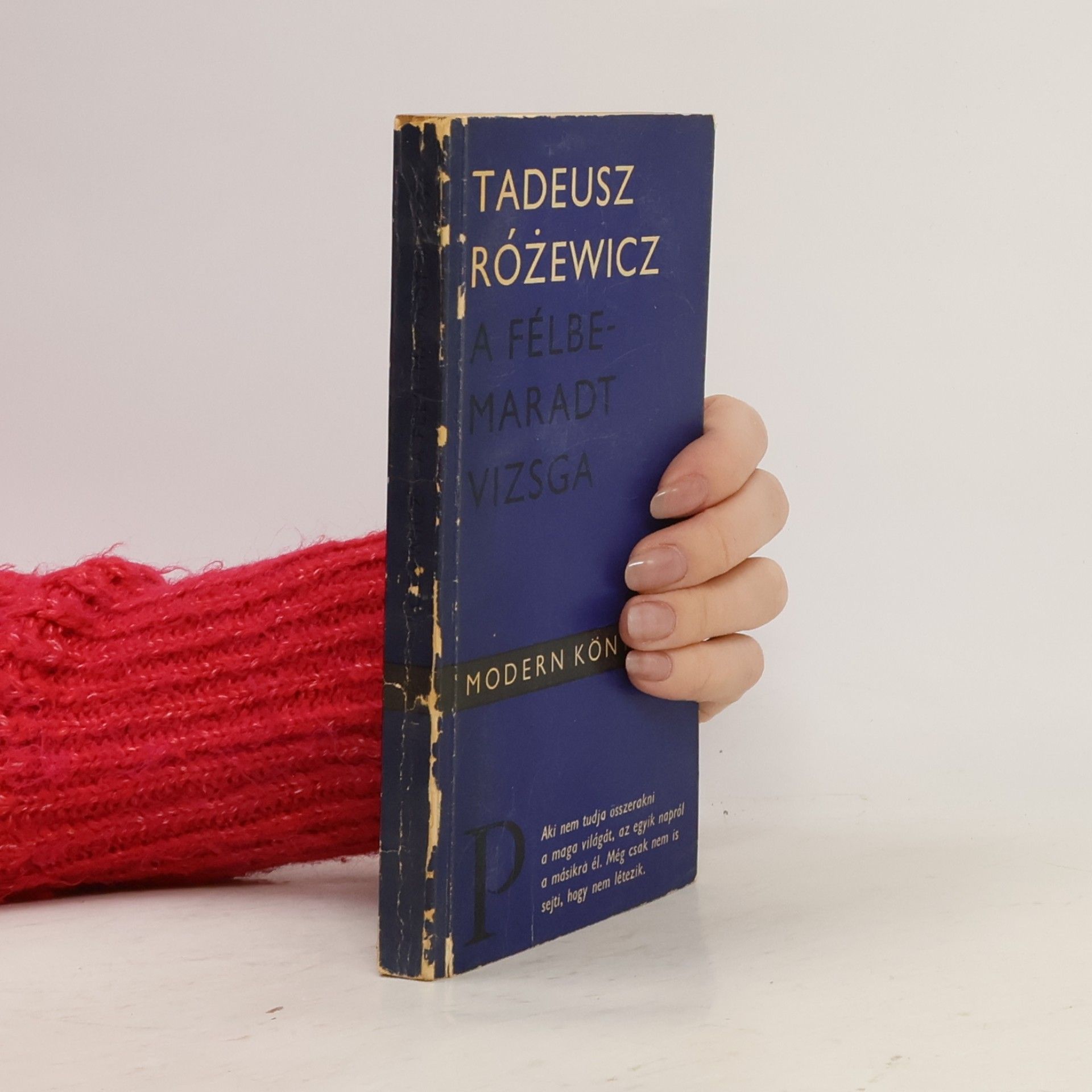Tadeusz Różewicz A félbe-maradt vizsga