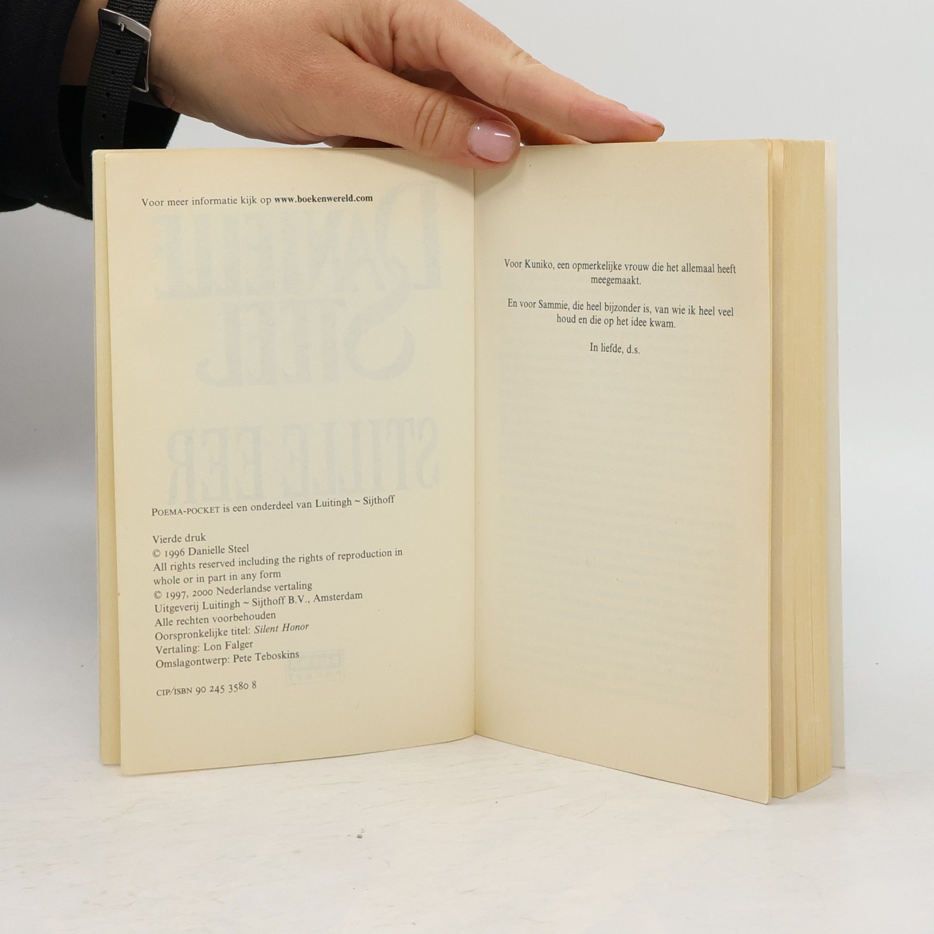 Danielle Steel Poema Pocket: Stille eer