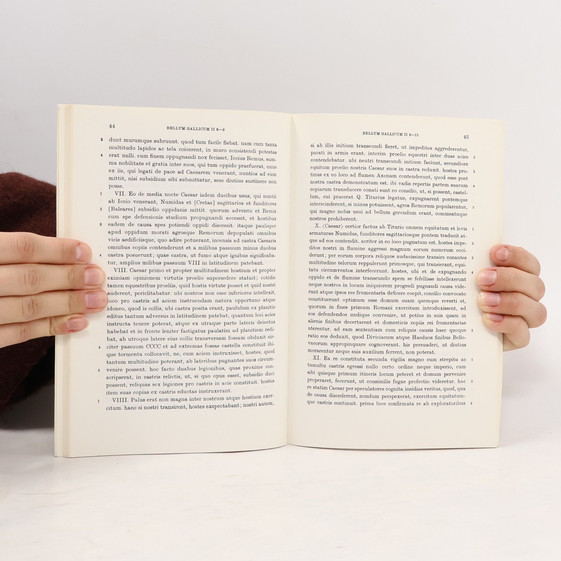 C. Iulius Caesar Lateinische Reihe - 30: De bello Gallico. Auswahl. Buch I, II, VII und Ethnographien