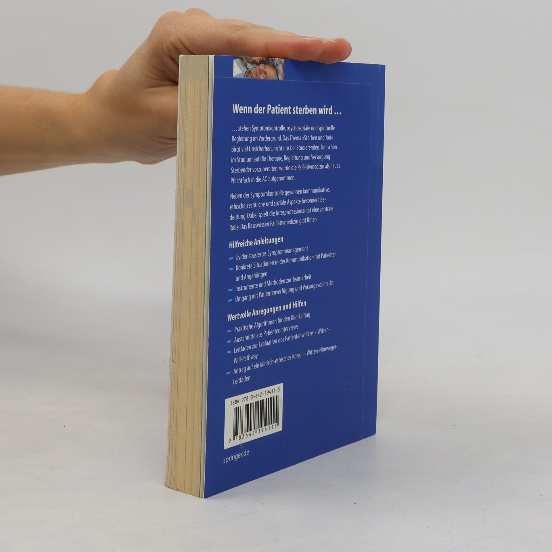 Martin W. Schnell Basiswissen Palliativmedizin