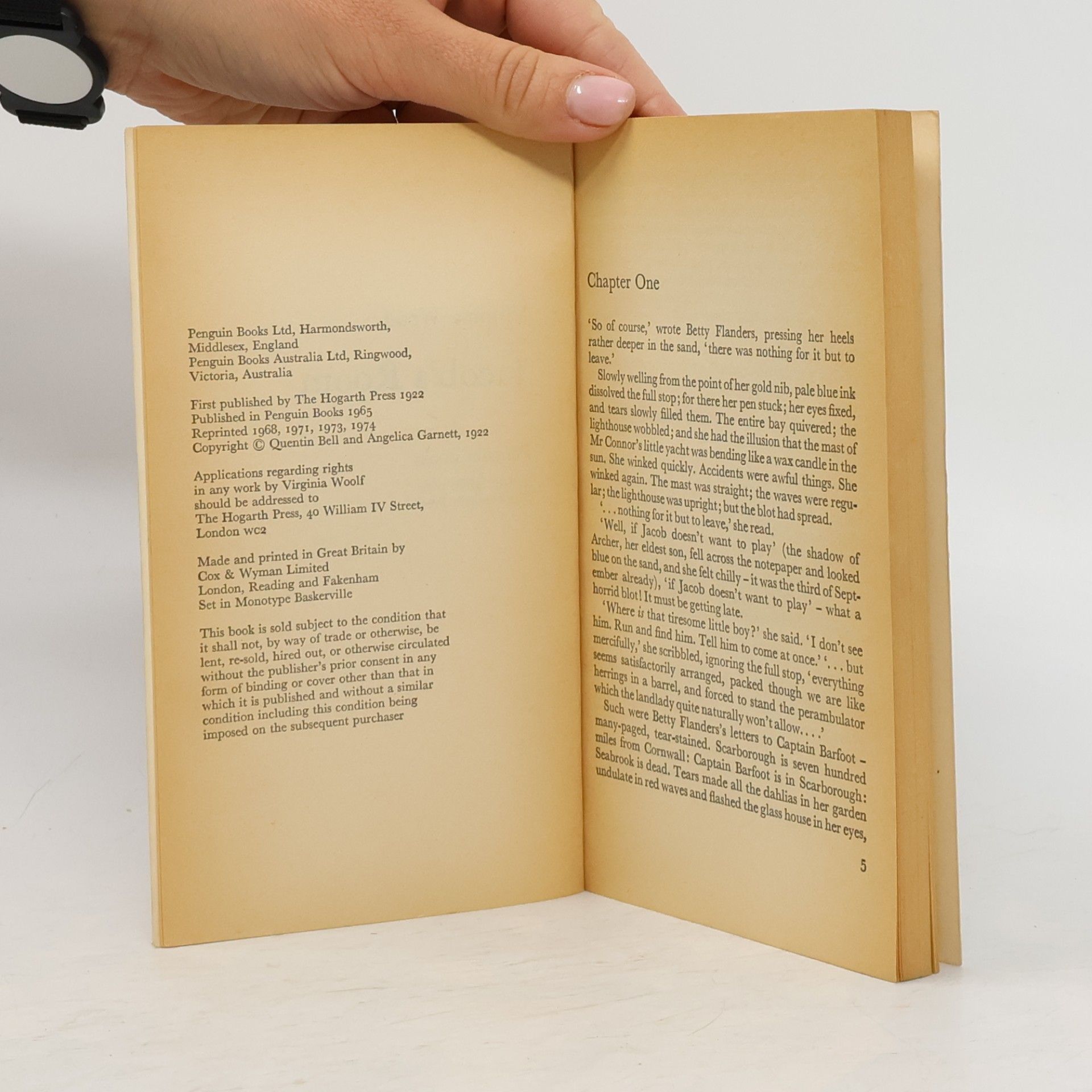 Virginia Woolf Penguin Modern Classics: Jacob's Room