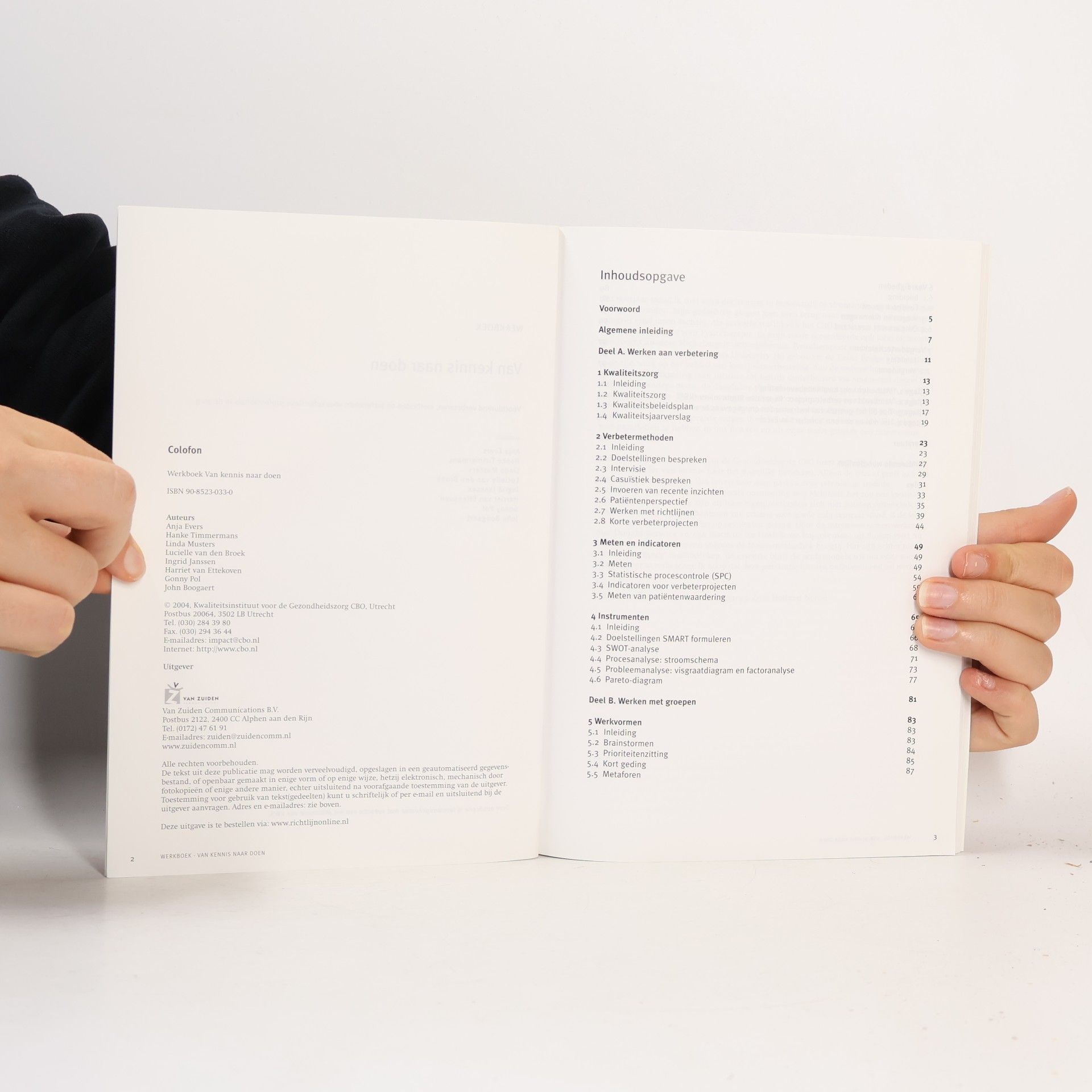 Anja Evers Werkboek Van kennis naar doen