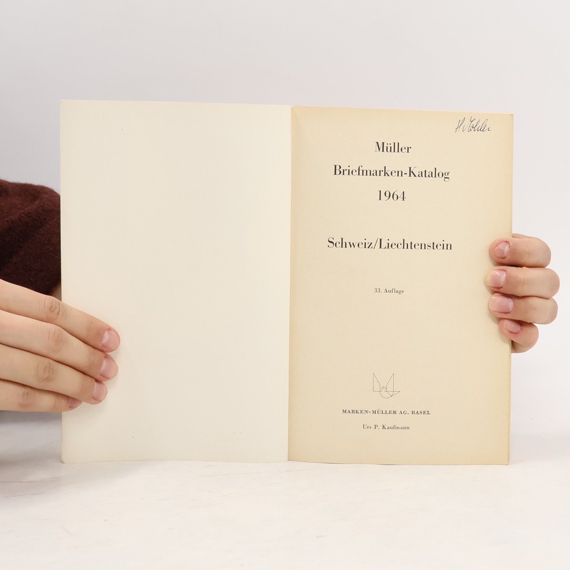 Holik Müller-Katalog 1964