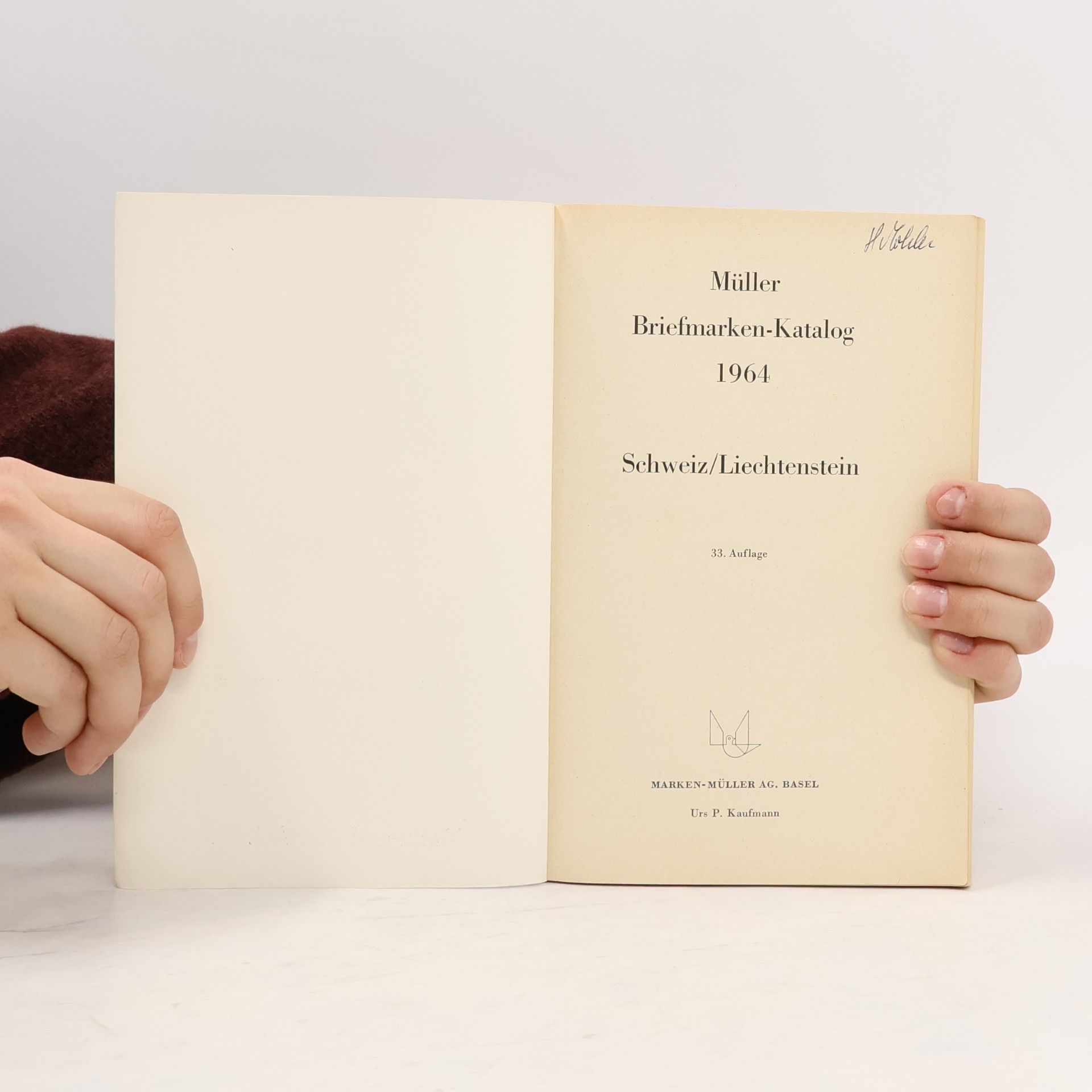 Holik Müller-Katalog 1964
