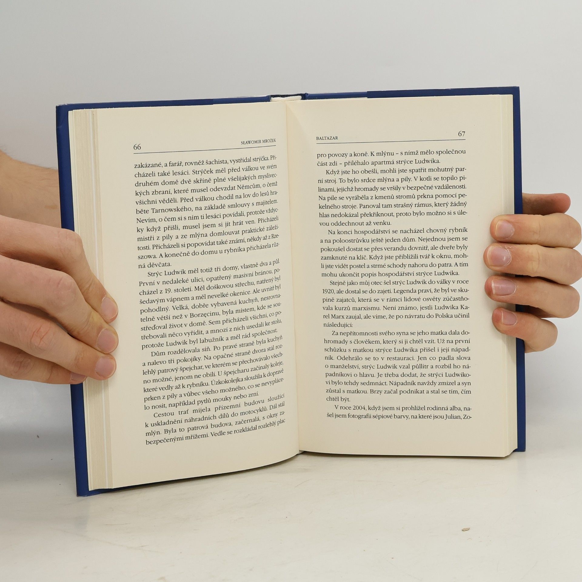 Sławomir Mrożek Baltazar : autobiografie