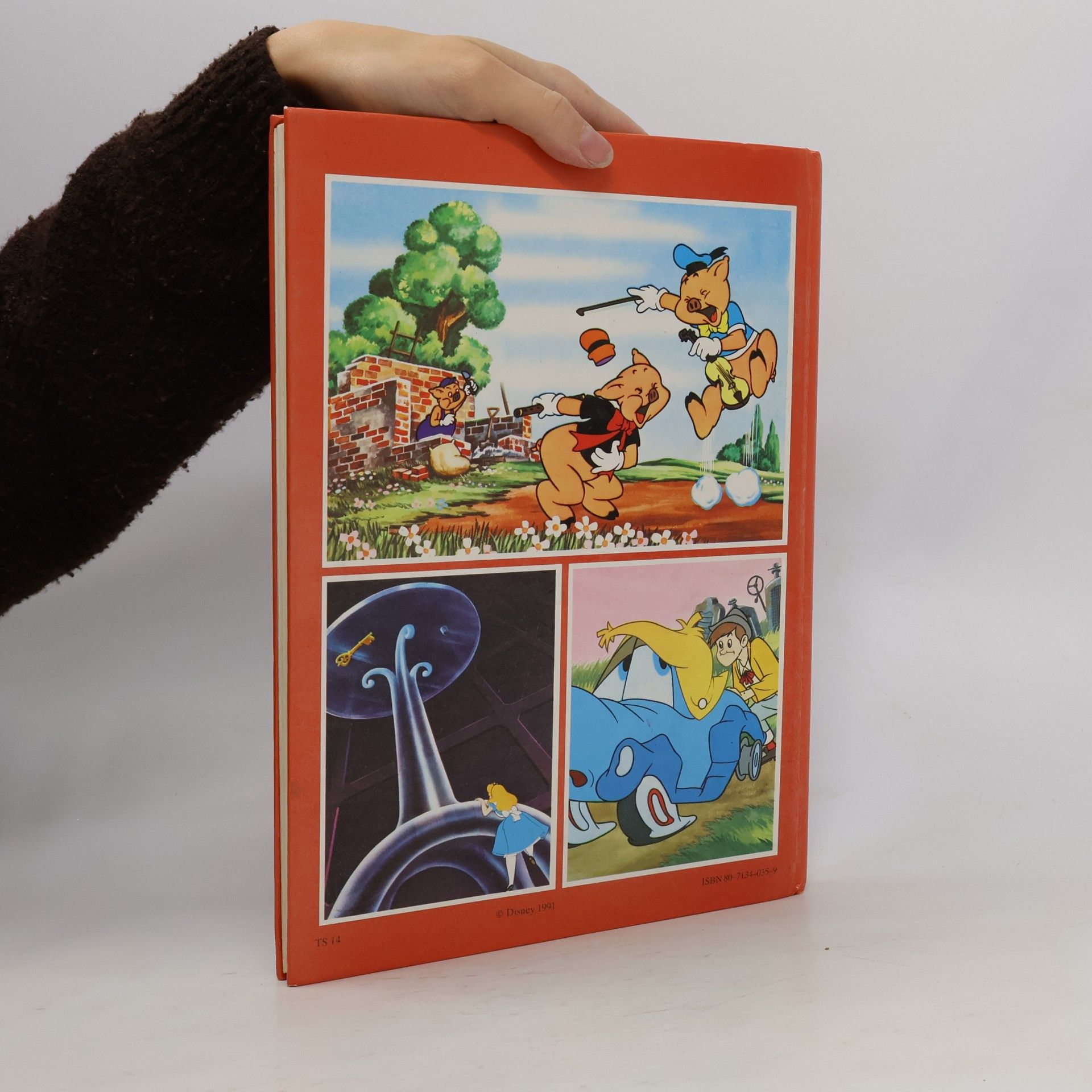 Walt Disney Alenka v kraji divů. Autíčko Modrásek. O třech malých prasátkách.