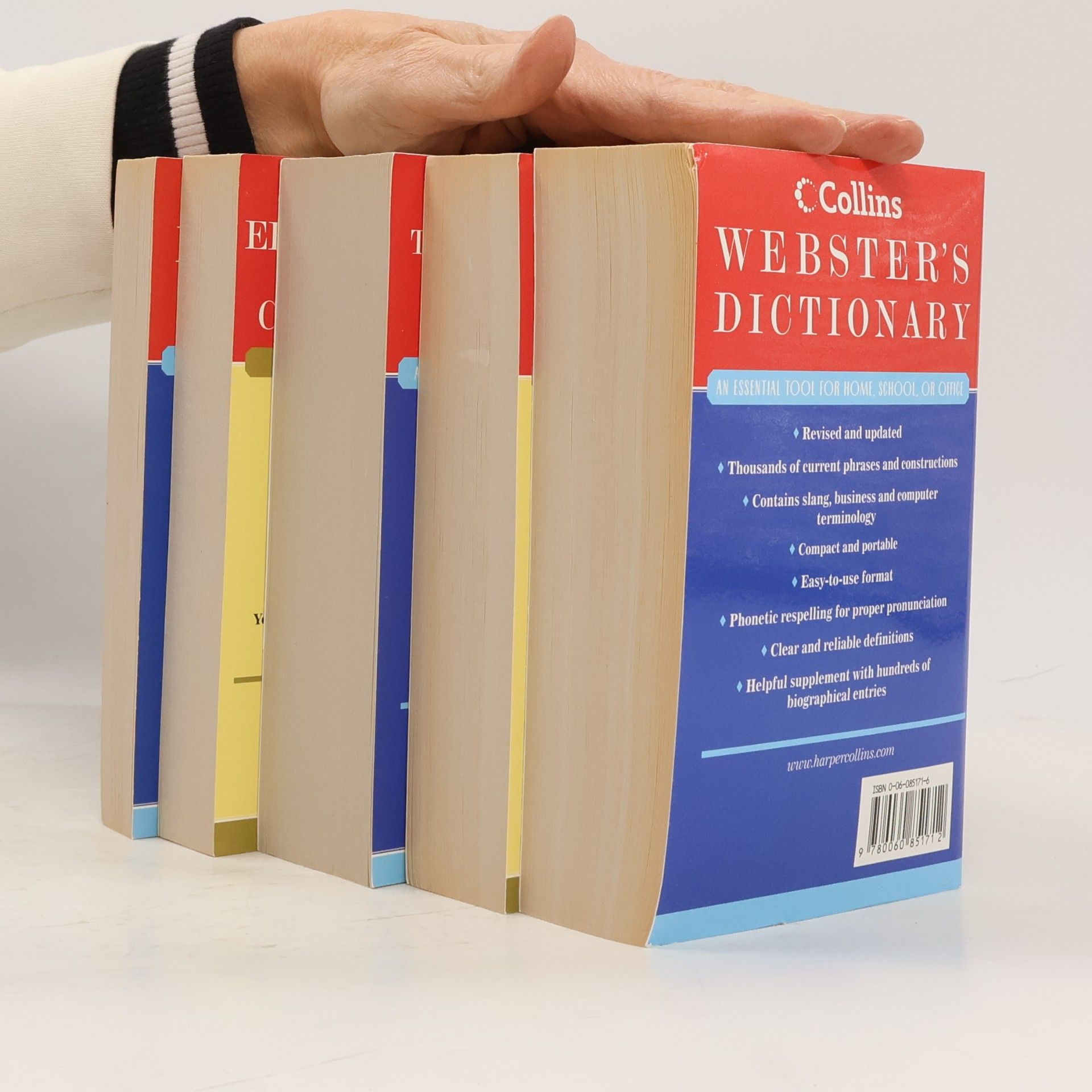Autorenkollektiv Collins Reference Library (Webster's Dictionary, Spanish Dictionary, Concise Roget's International Thesaurus, Errors in English, Puncuate it Right!)