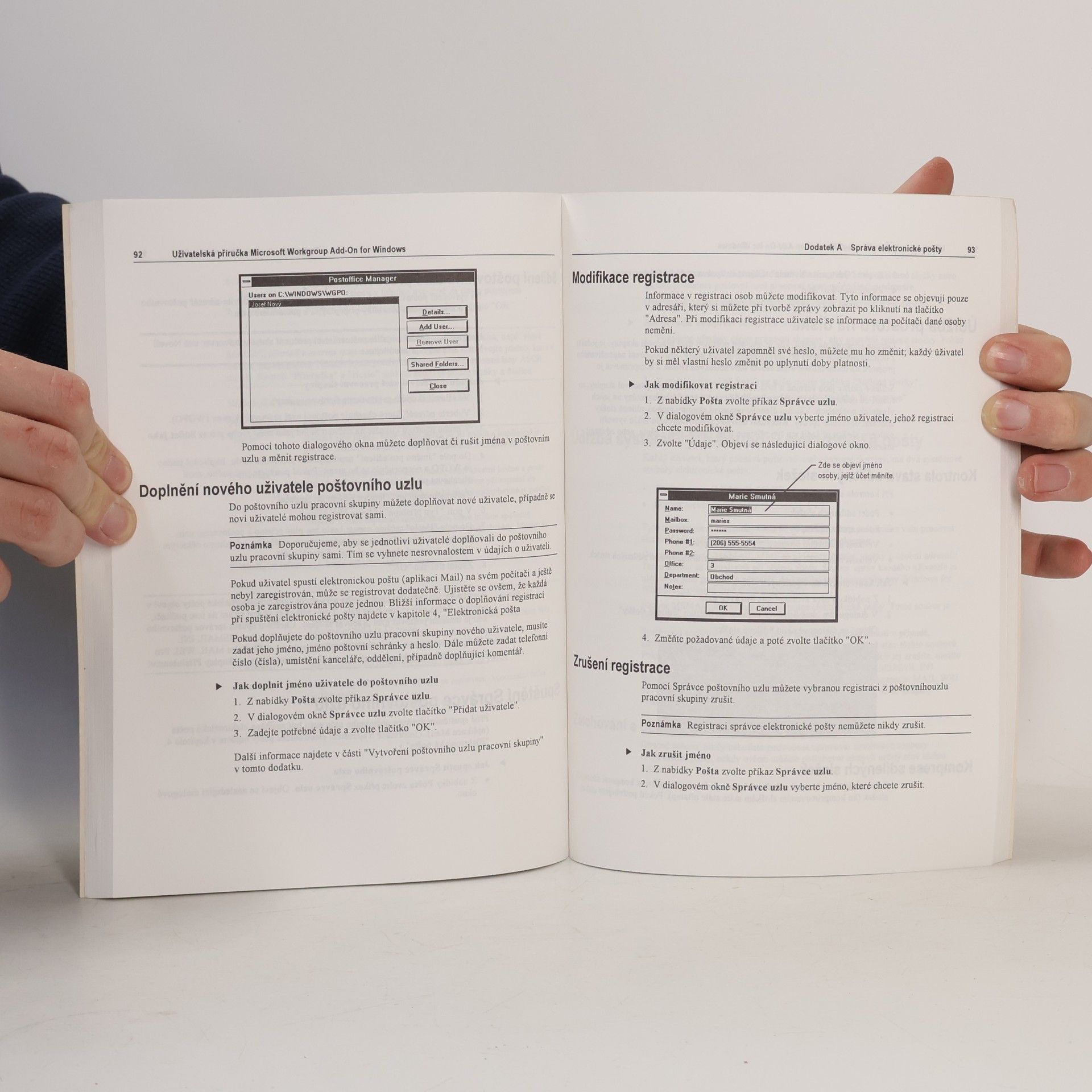 Various authors Uživatelská příručka Microsoft Workgroup Add-On for Windows