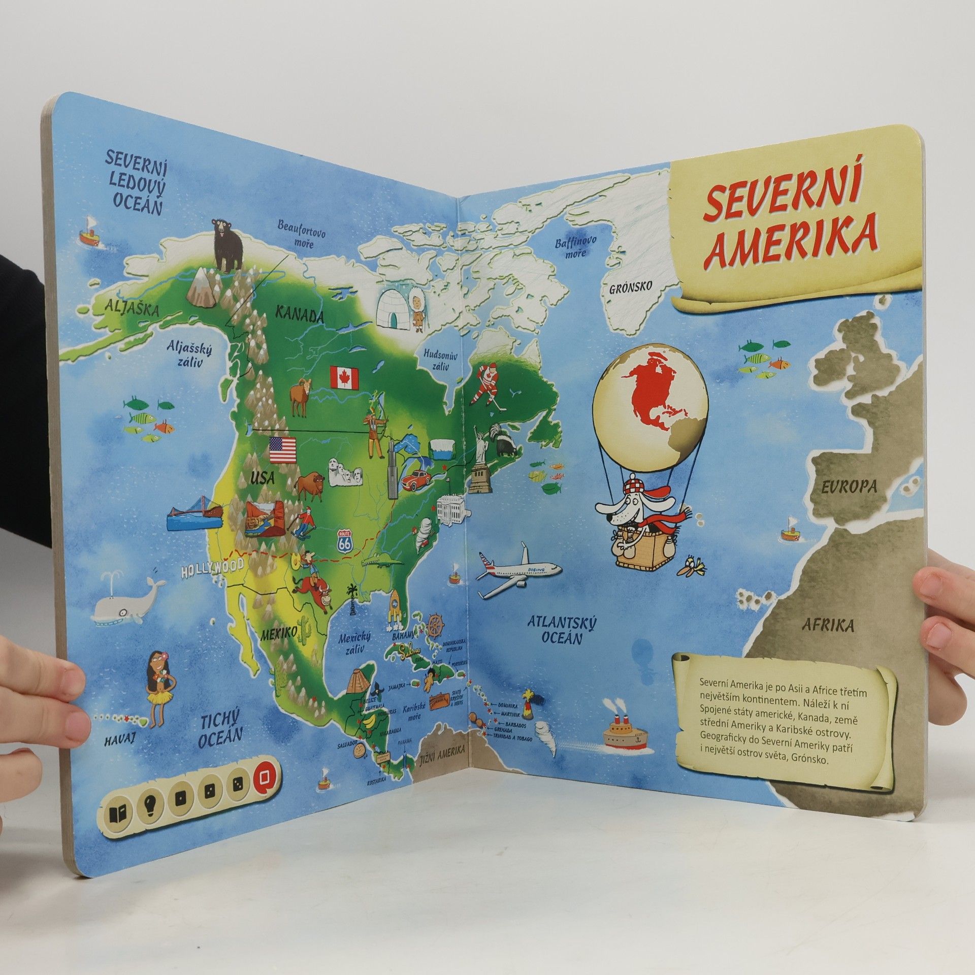 Tereza Kocová Atlas světa. Interaktivní mluvící kniha