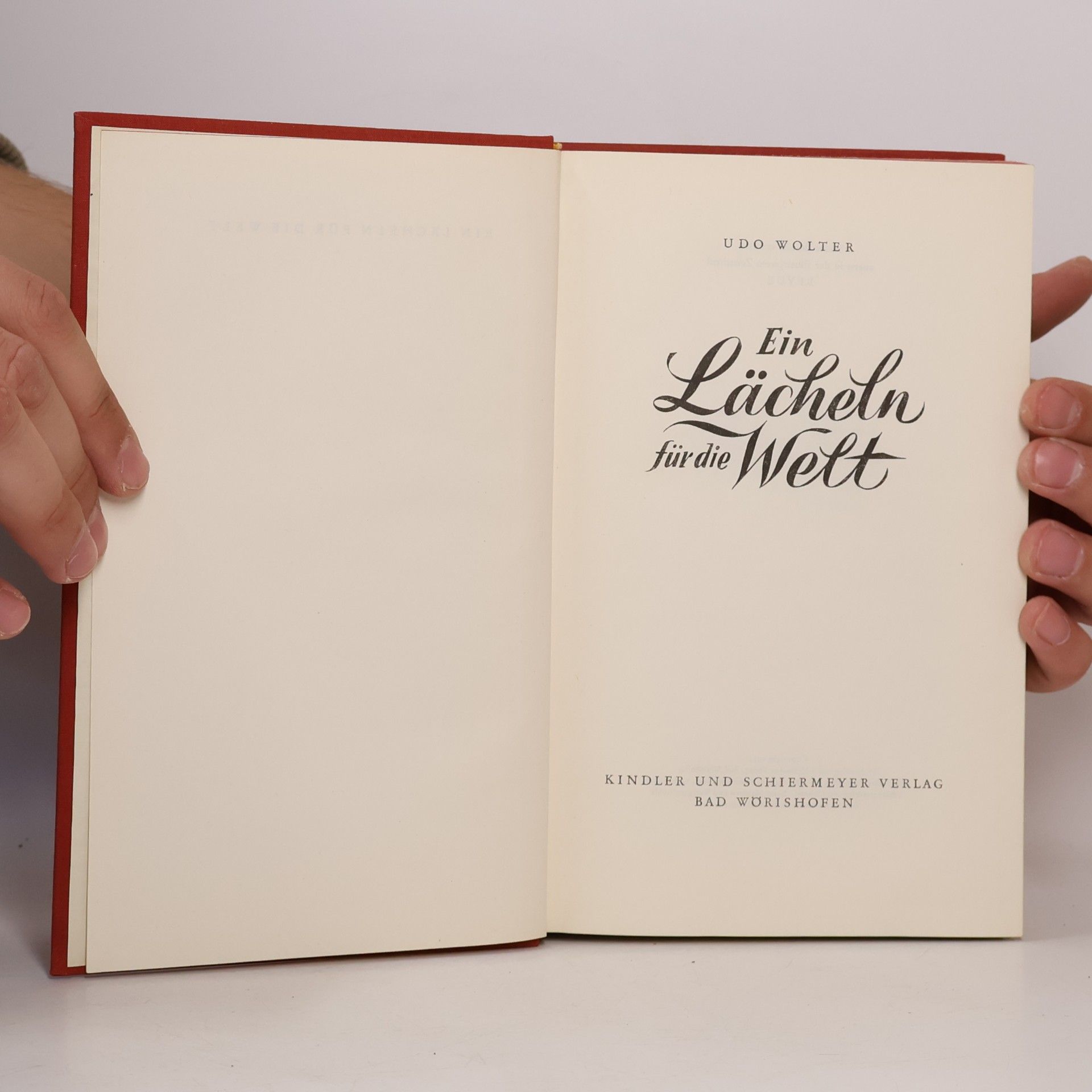 Udo Wolter Ein Lächeln für die Welt
