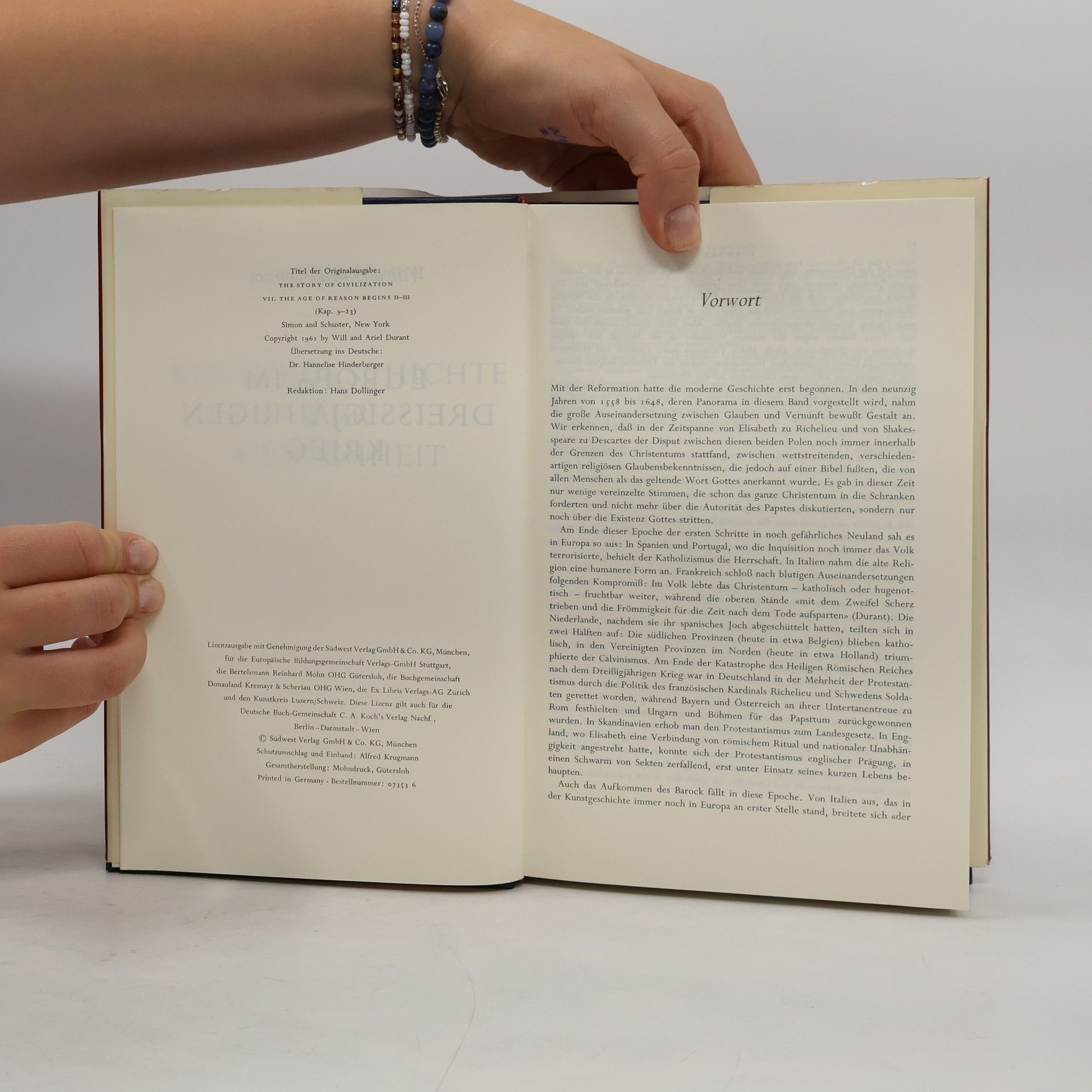 Autorenkollektiv Durant Kulturgeschichte der Menschheit. Europa im Dreißigjährigen Krieg