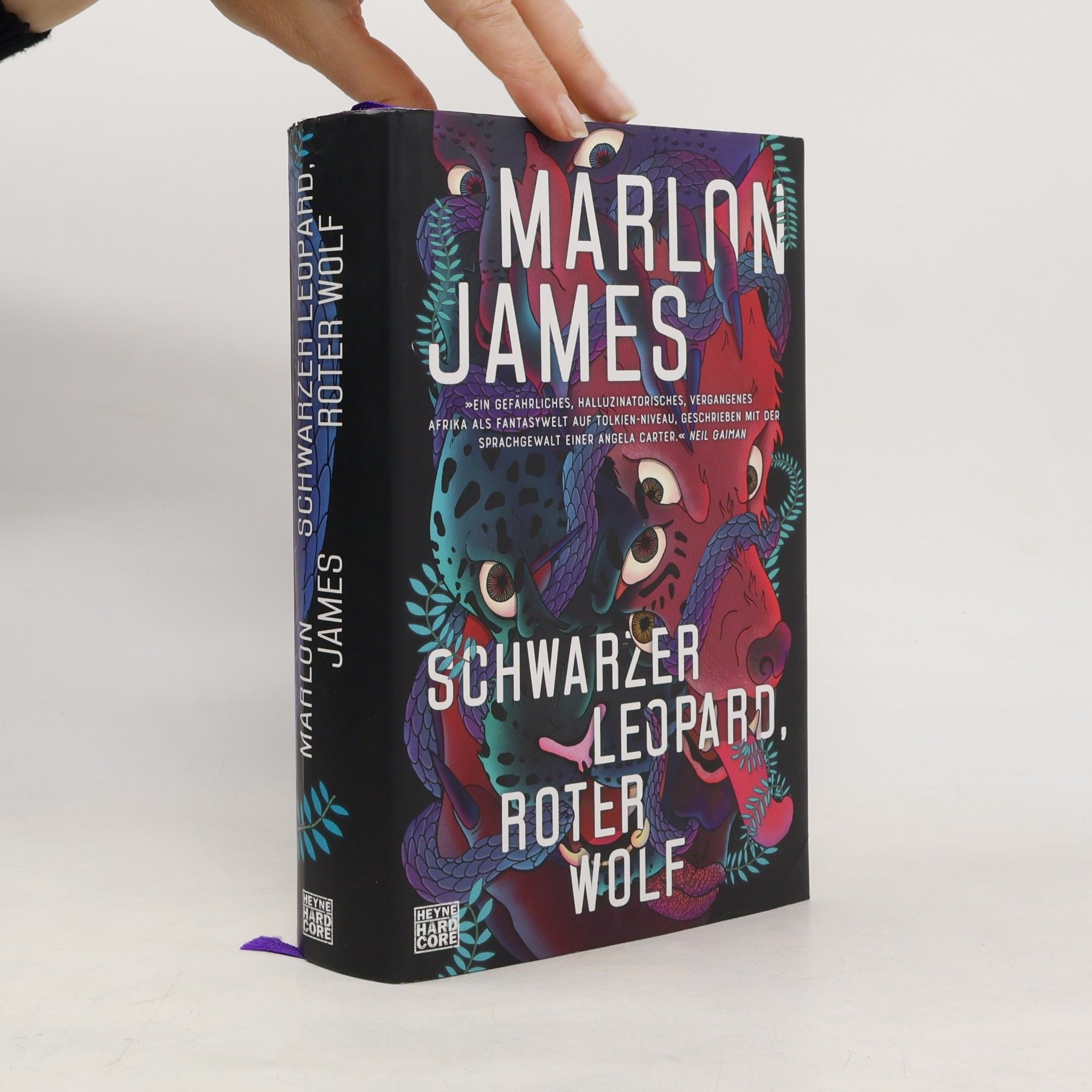 Marlon James Schwarzer Leopard, roter Wolf