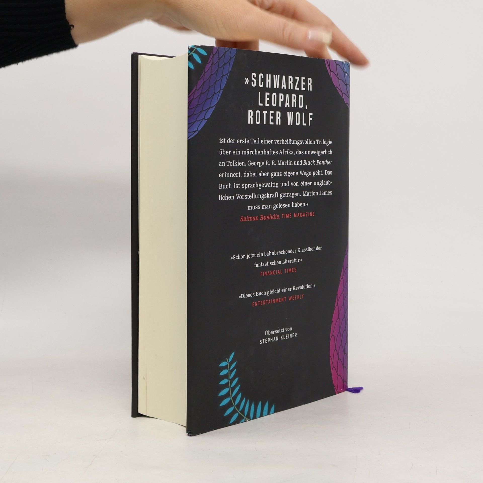 Marlon James Schwarzer Leopard, roter Wolf