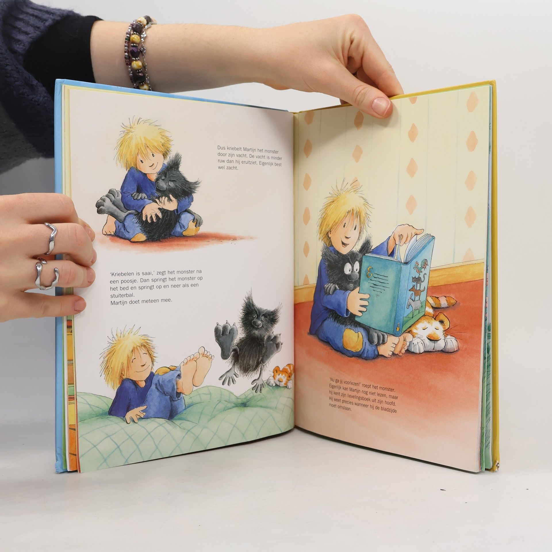 Julia Boehme Verhalen met het kleine moppermonster
