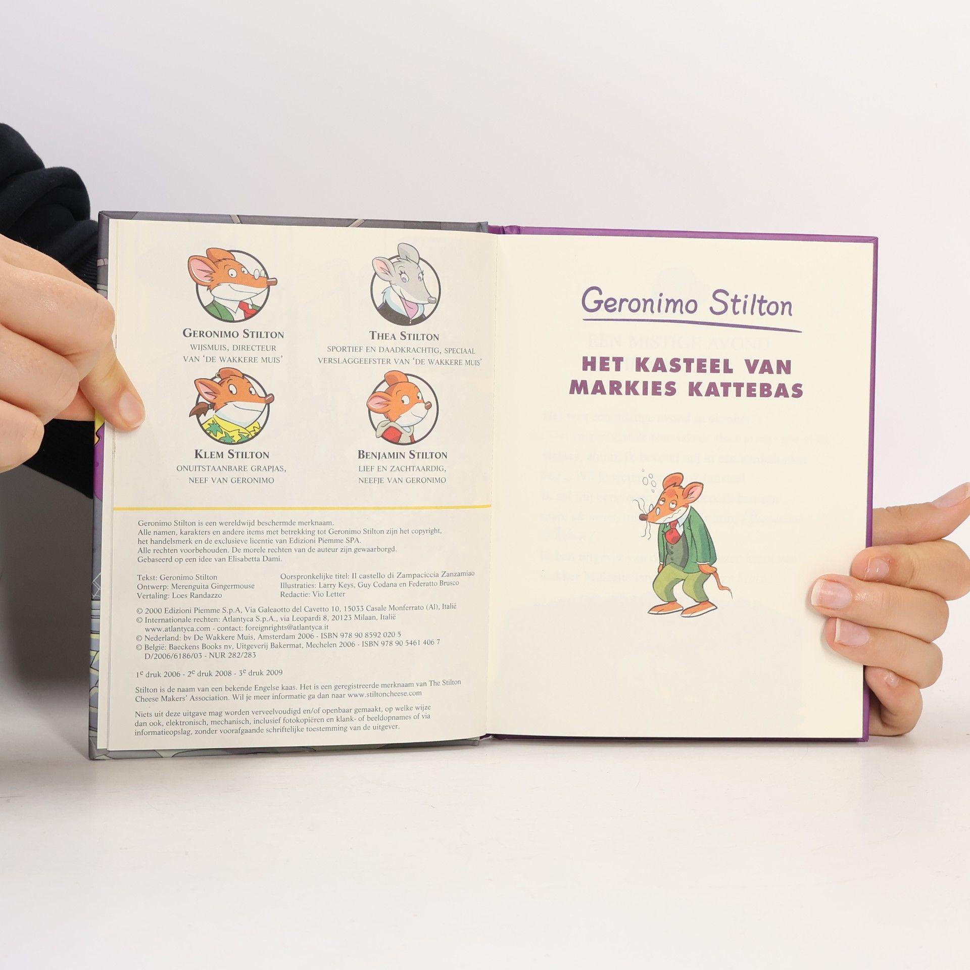 Elisabetta Dami Geronimo Stilton - 19: Het Kasteel van Markies Kattebas