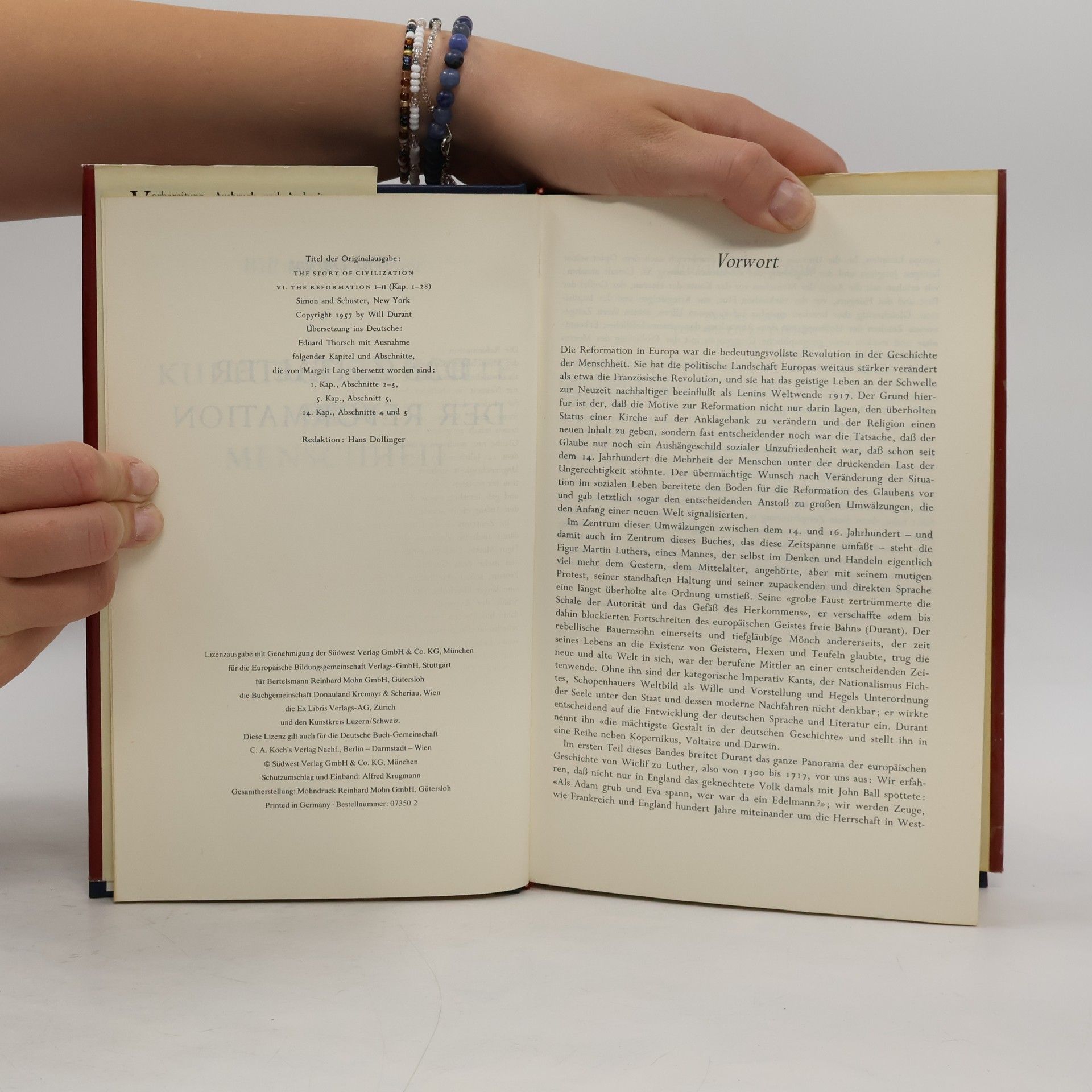 Autorenkollektiv Durant Kulturgeschichte der Menschheit. Das Zeitalter der Reformation