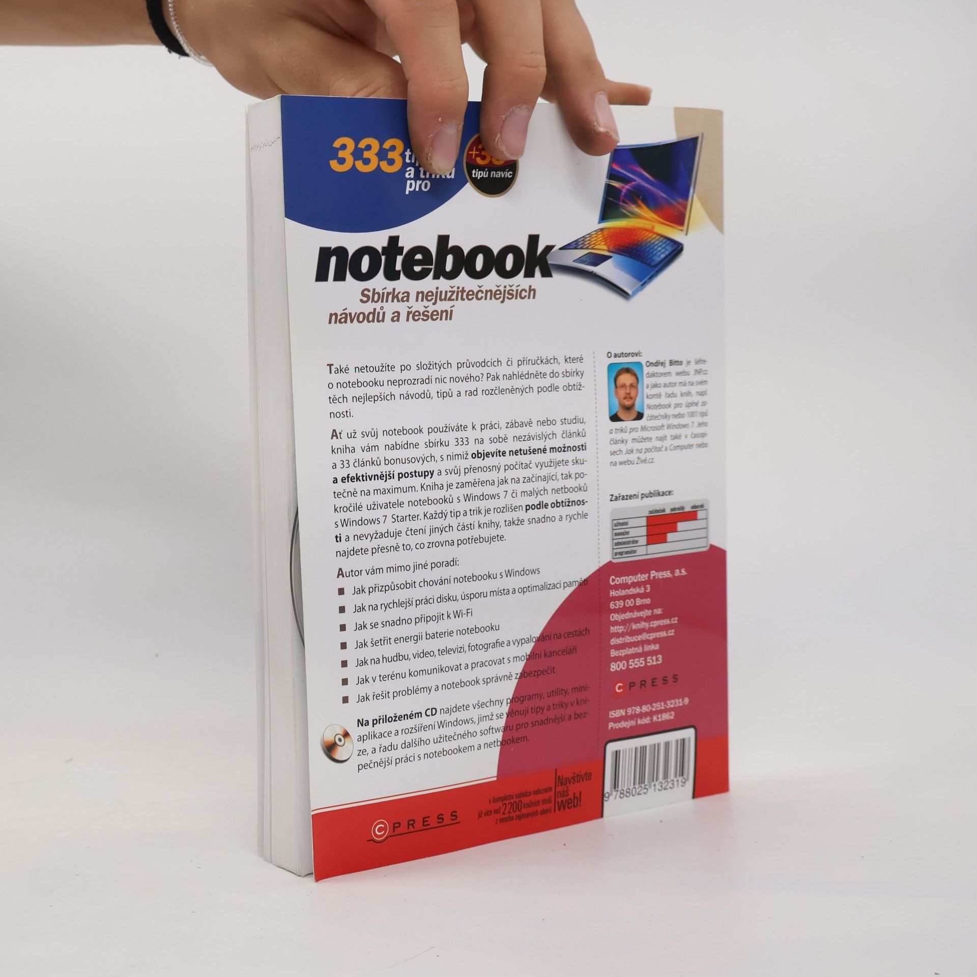 Ondřej Bitto 333 tipů a triků pro notebook + 33 tipů navíc
