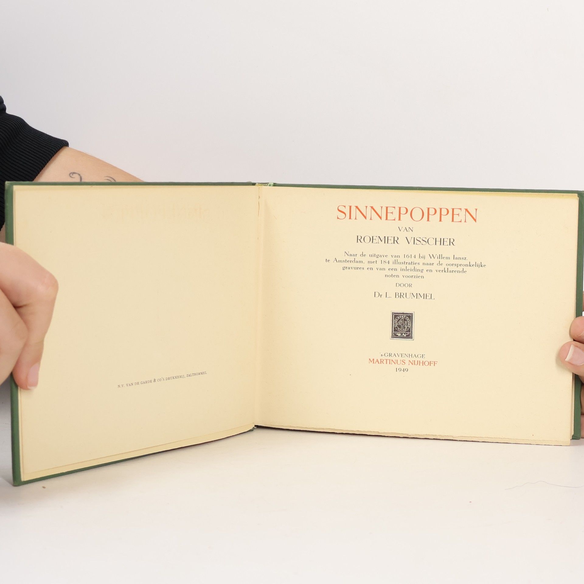 Roemer Visscher Sinnepoppen