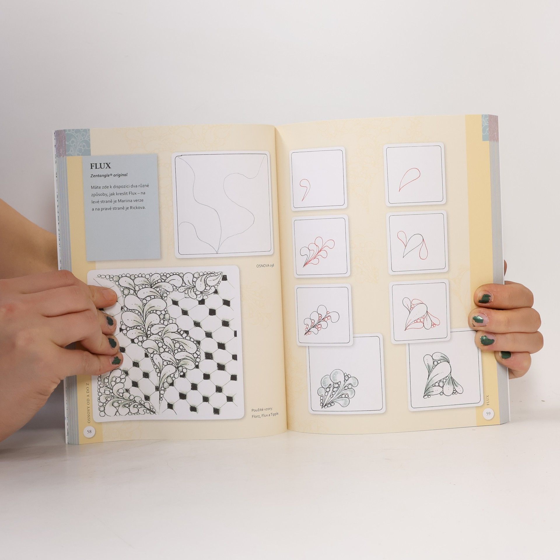 Jane Marbaix Zentangle: Příručka vědomé kresby: Vše, co potřebujete vědět o vědomém kreslení