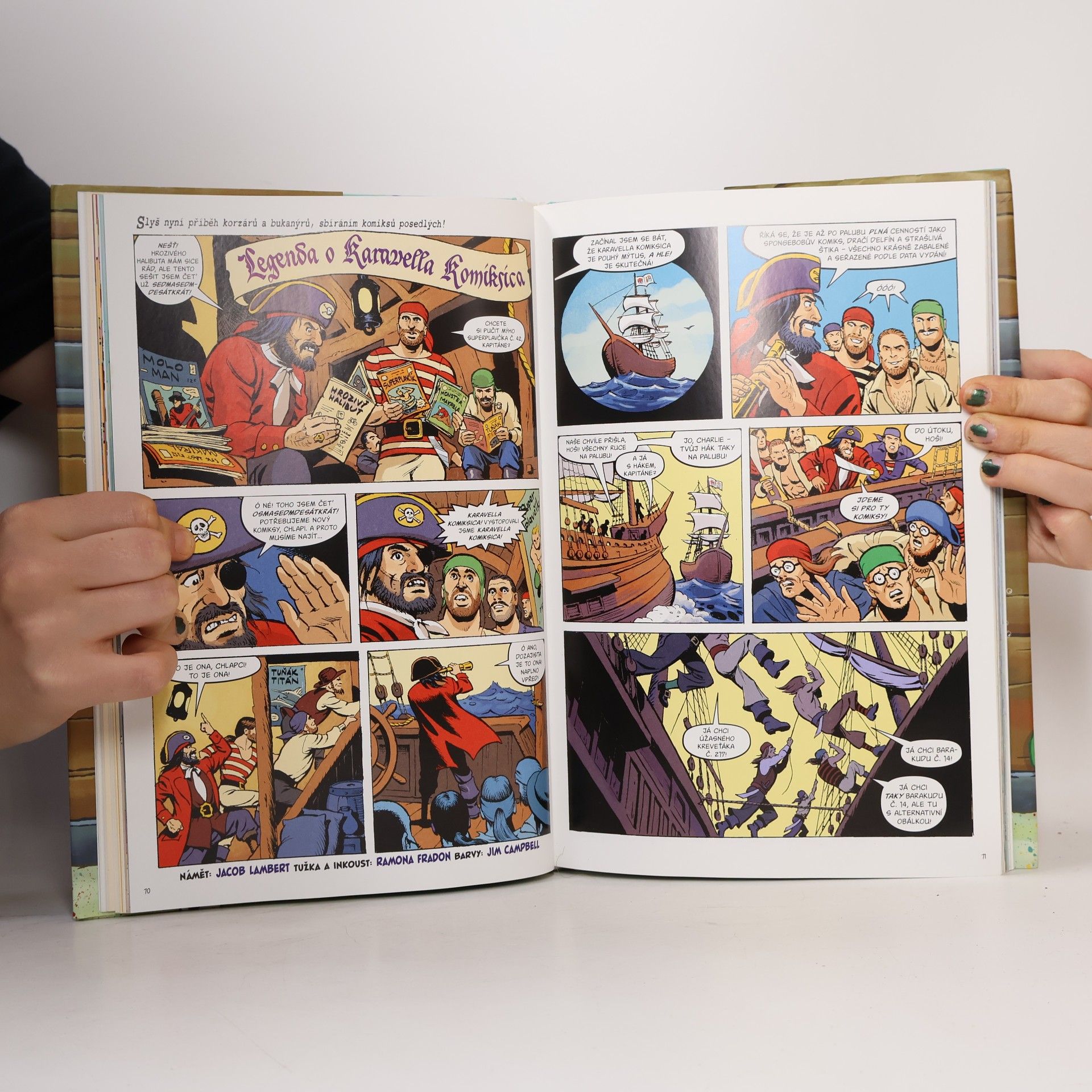 Stephen Hillenburg Spongebob Komiks: Komiksová truhla pokladů