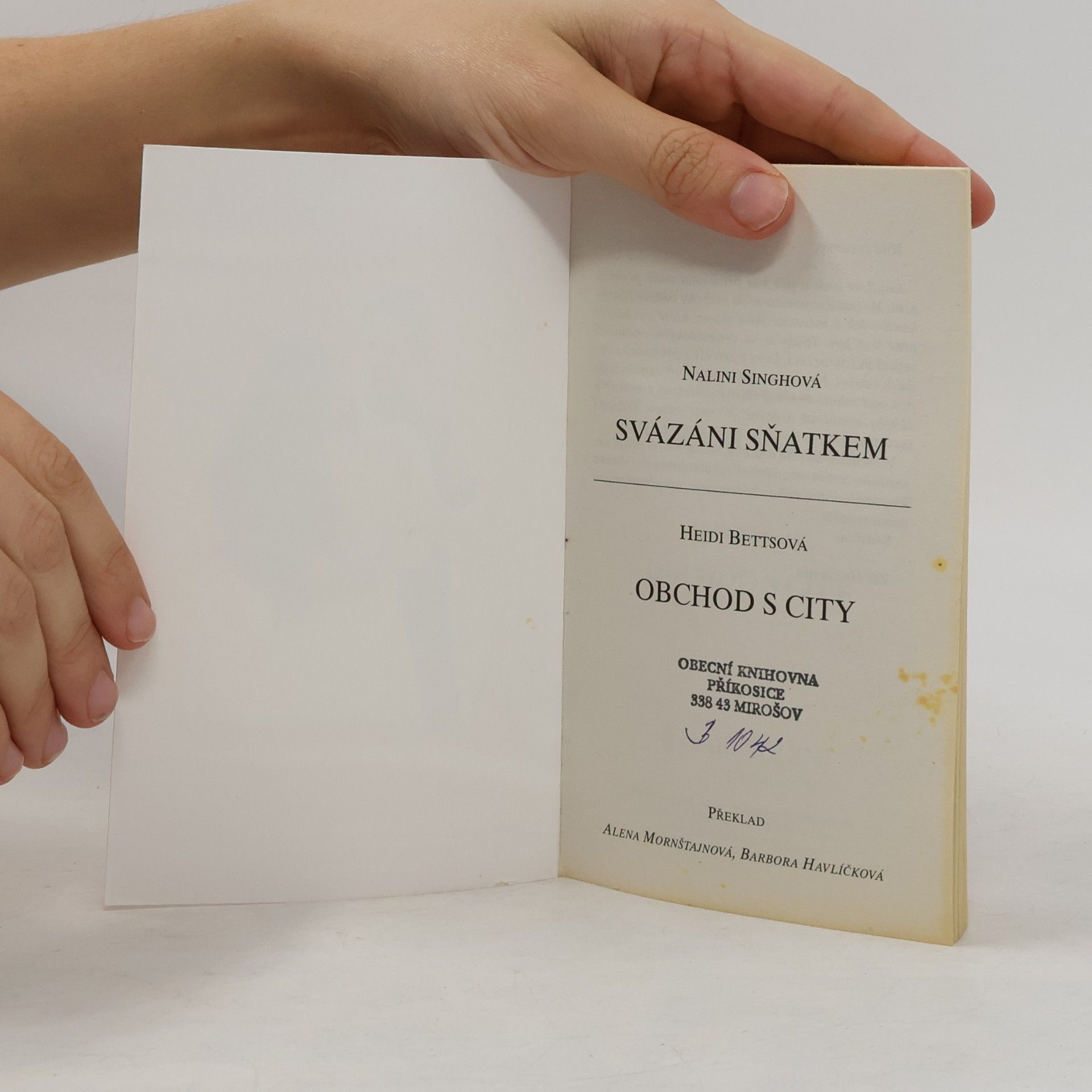Nalini Singh Svázáni sňatkem. obchod s city