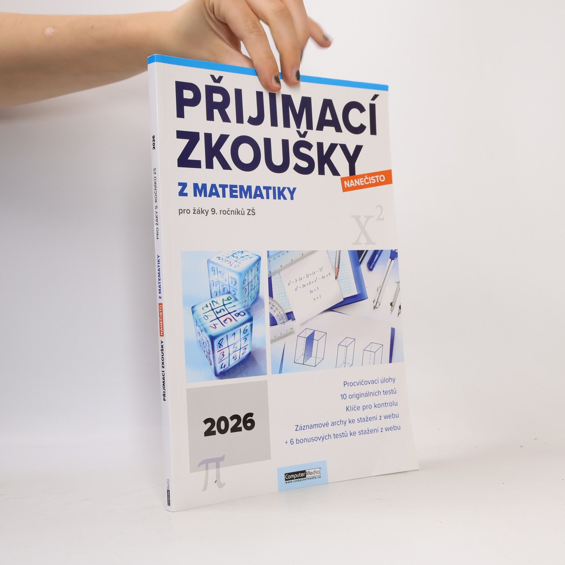 Kolektív autorov Přijímací zkoušky nanečisto z matematiky 2026